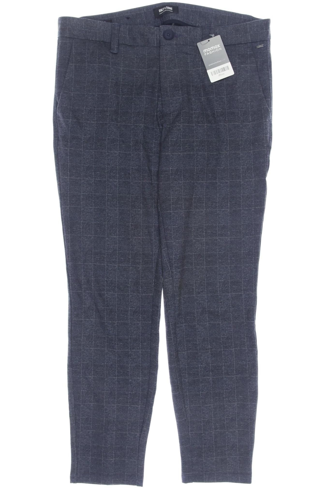 

Only & Sons Herren Stoffhose, marineblau, Gr. 32