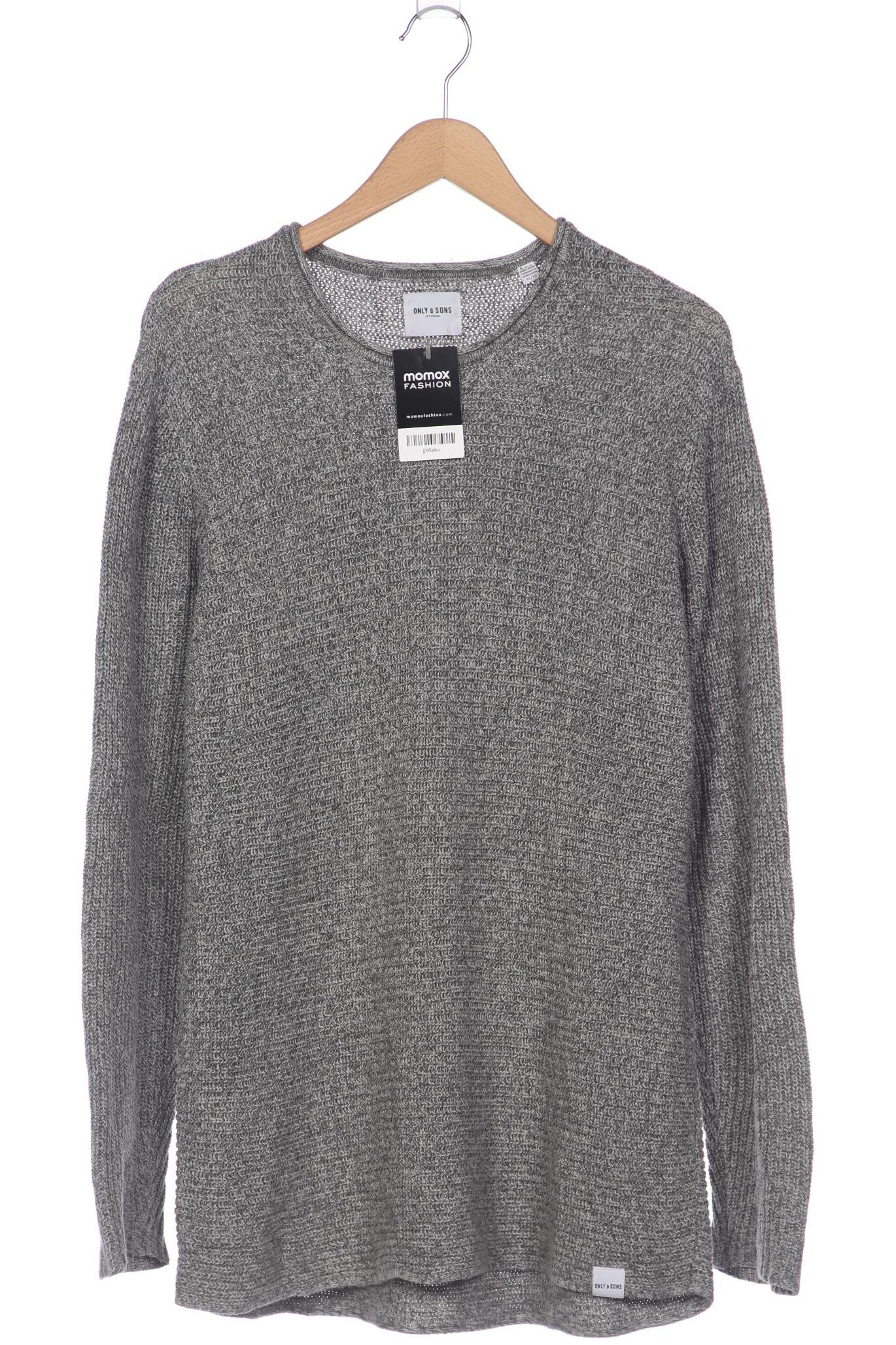 

Only & Sons Herren Pullover, grau, Gr. 54
