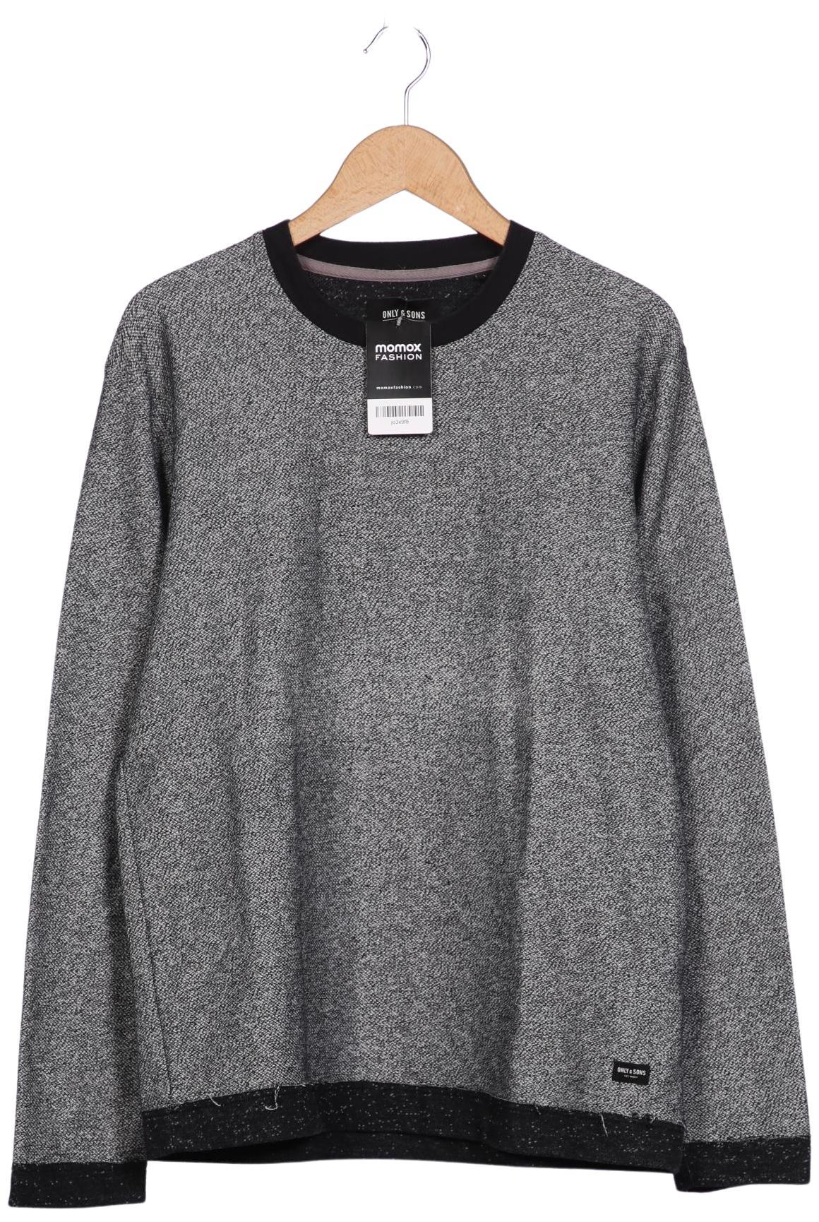 

Only & Sons Herren Sweatshirt, grau, Gr. 52