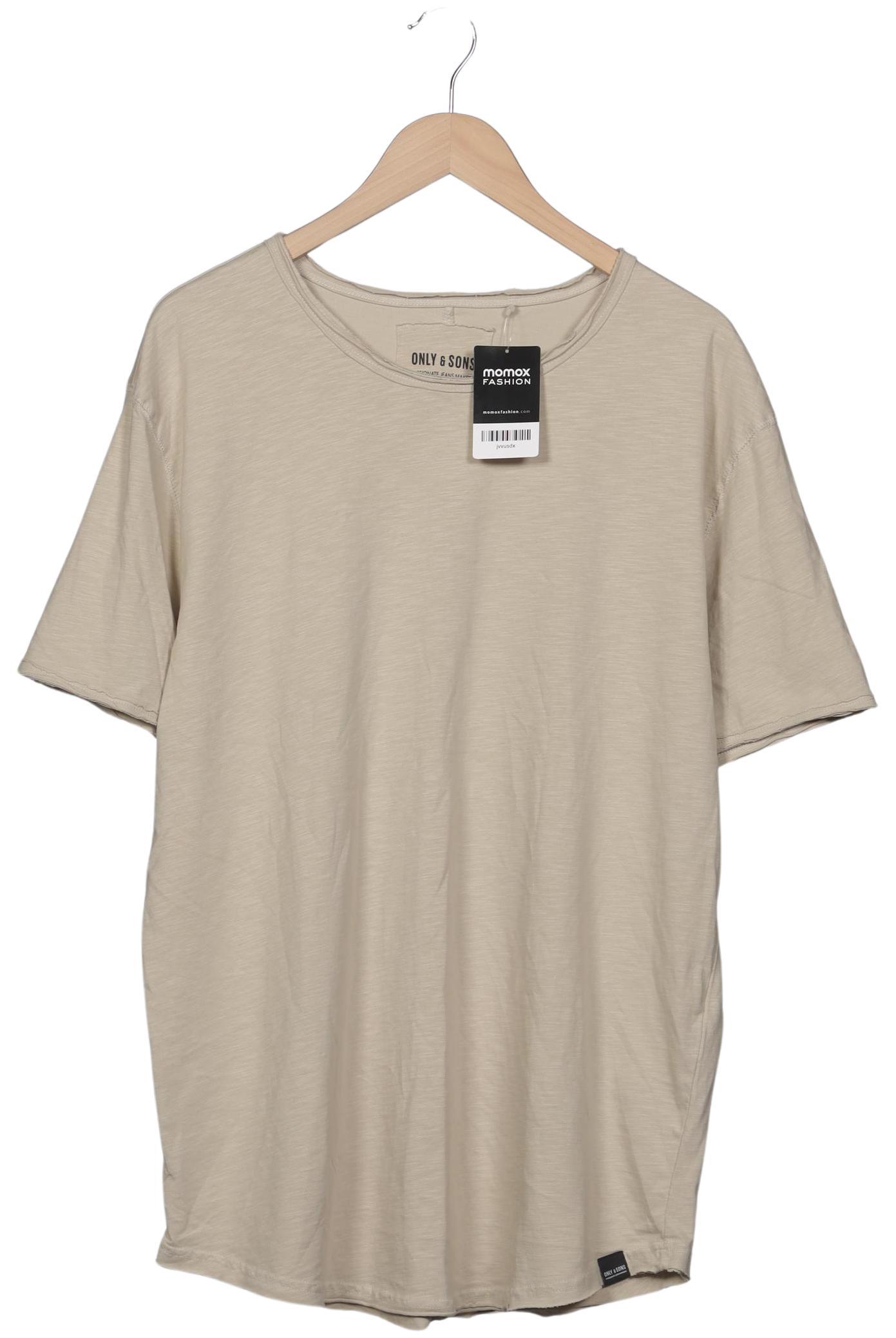 

Only & Sons Herren T-Shirt, beige, Gr. 56