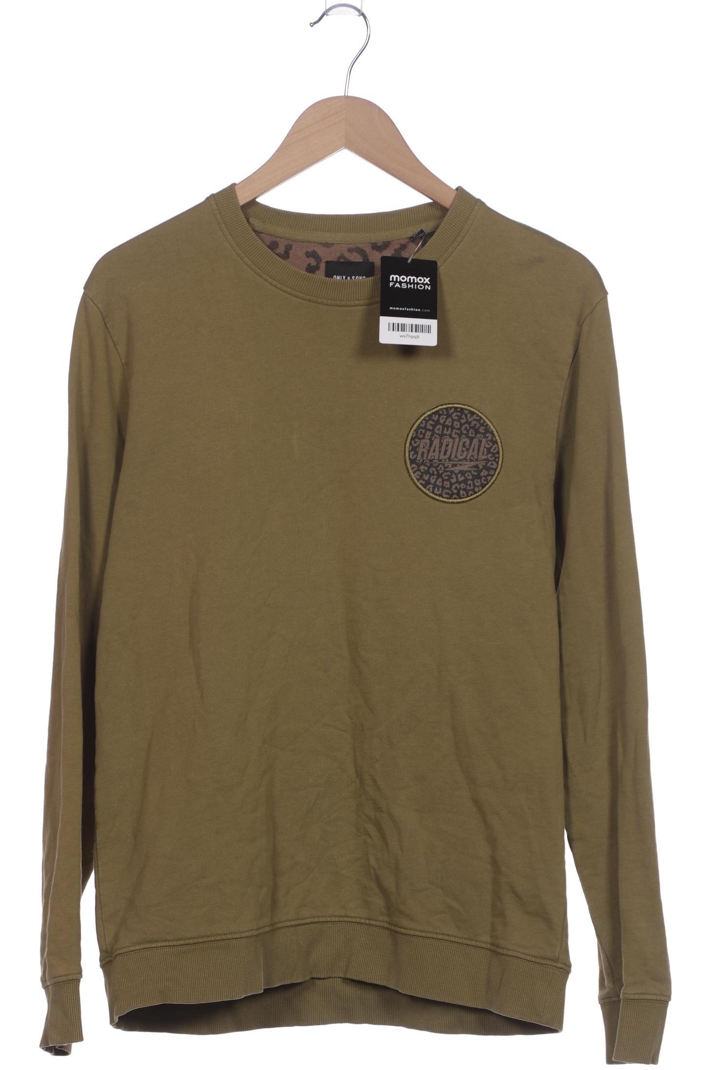 Thumbnail - Only &amp; Sons Herren Sweatshirt, braun, Gr. 52