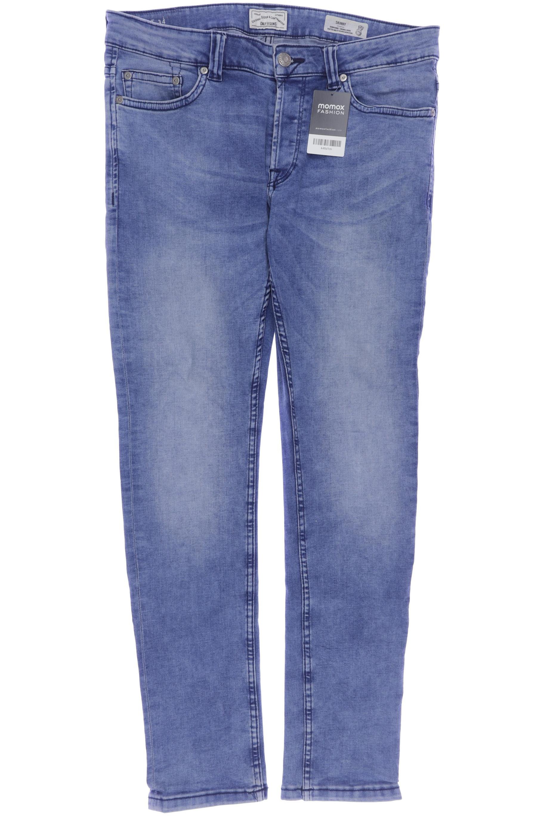 

Only & Sons Herren Jeans, blau, Gr. 34