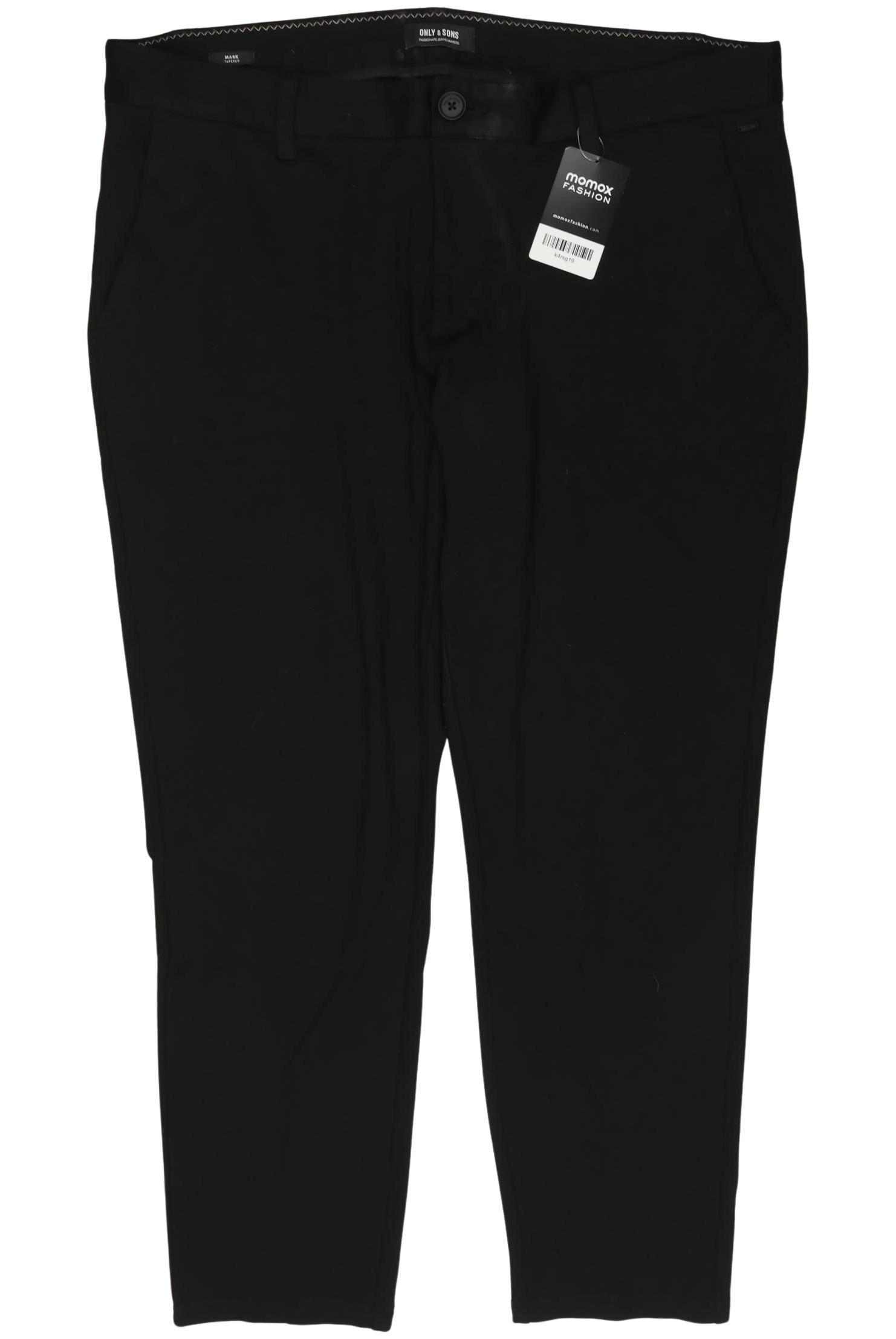 

Only & Sons Herren Stoffhose, schwarz, Gr. 38