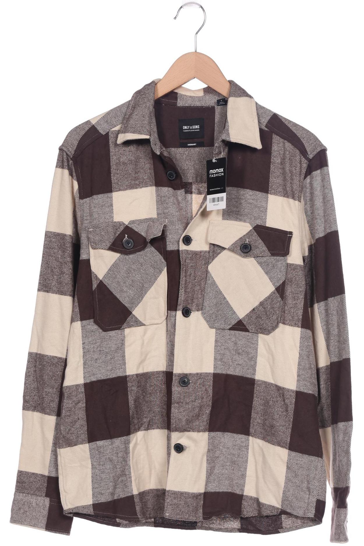 

Only & Sons Herren Hemd, braun, Gr. 46