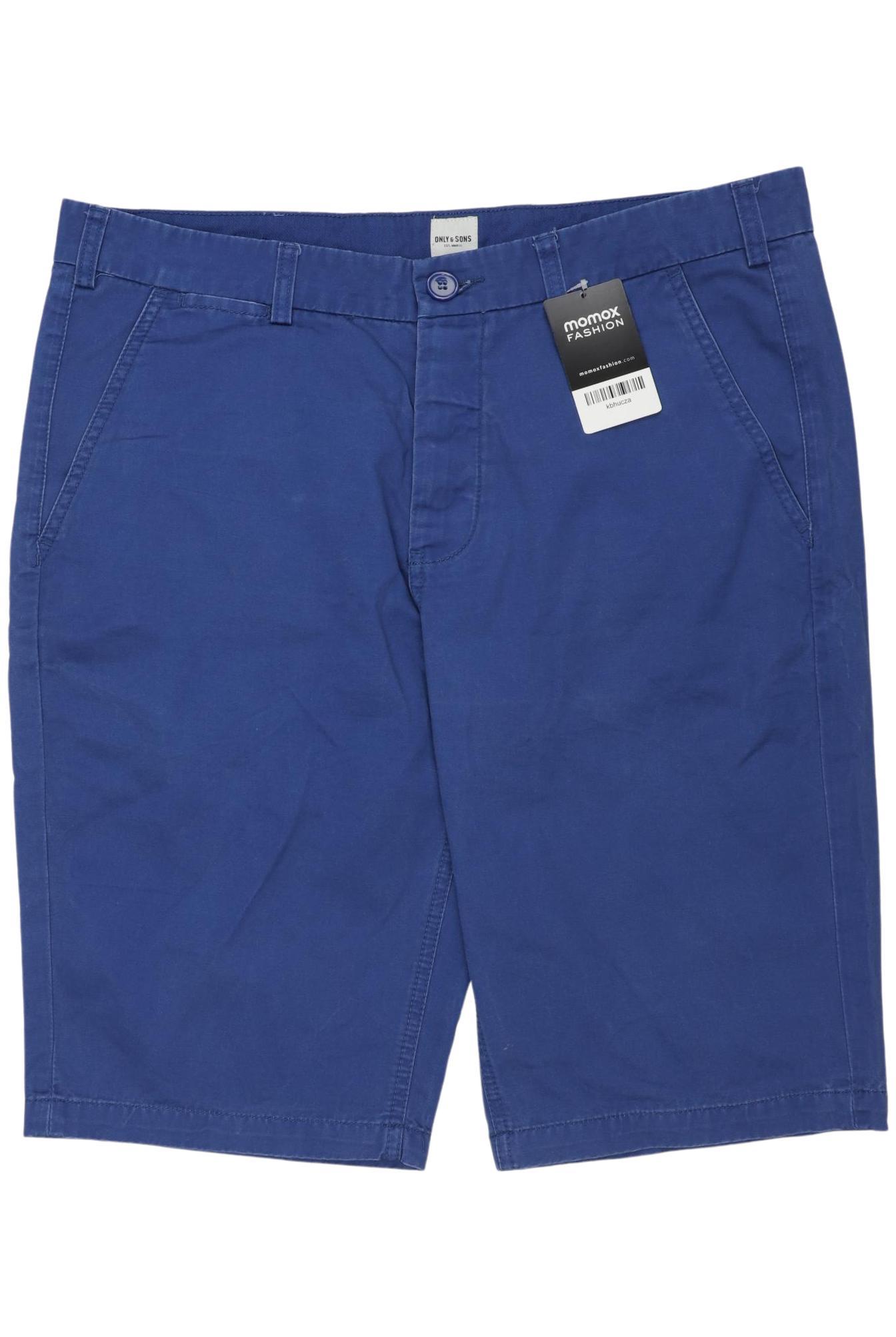 

Only & Sons Herren Shorts, blau, Gr. 54