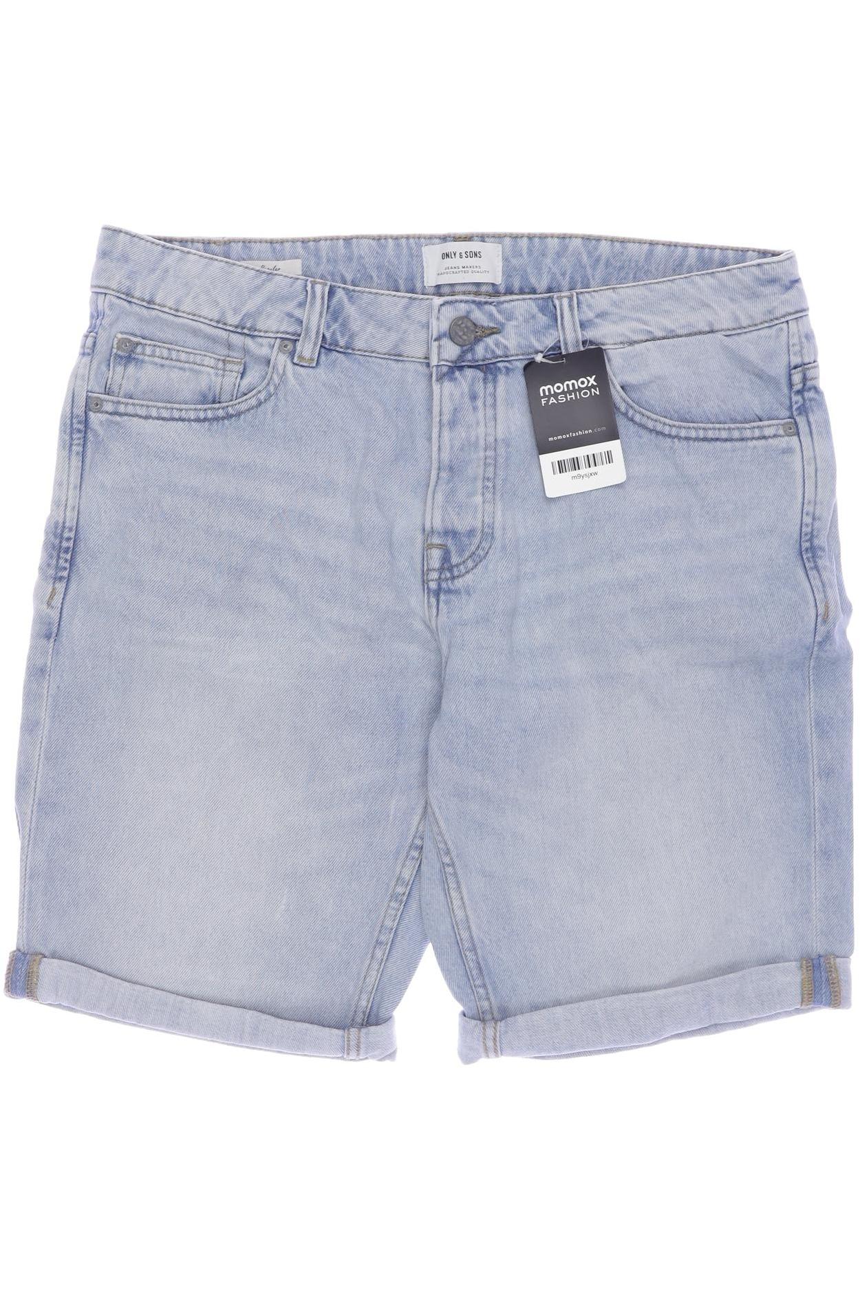

Only & Sons Herren Shorts, blau, Gr. 32