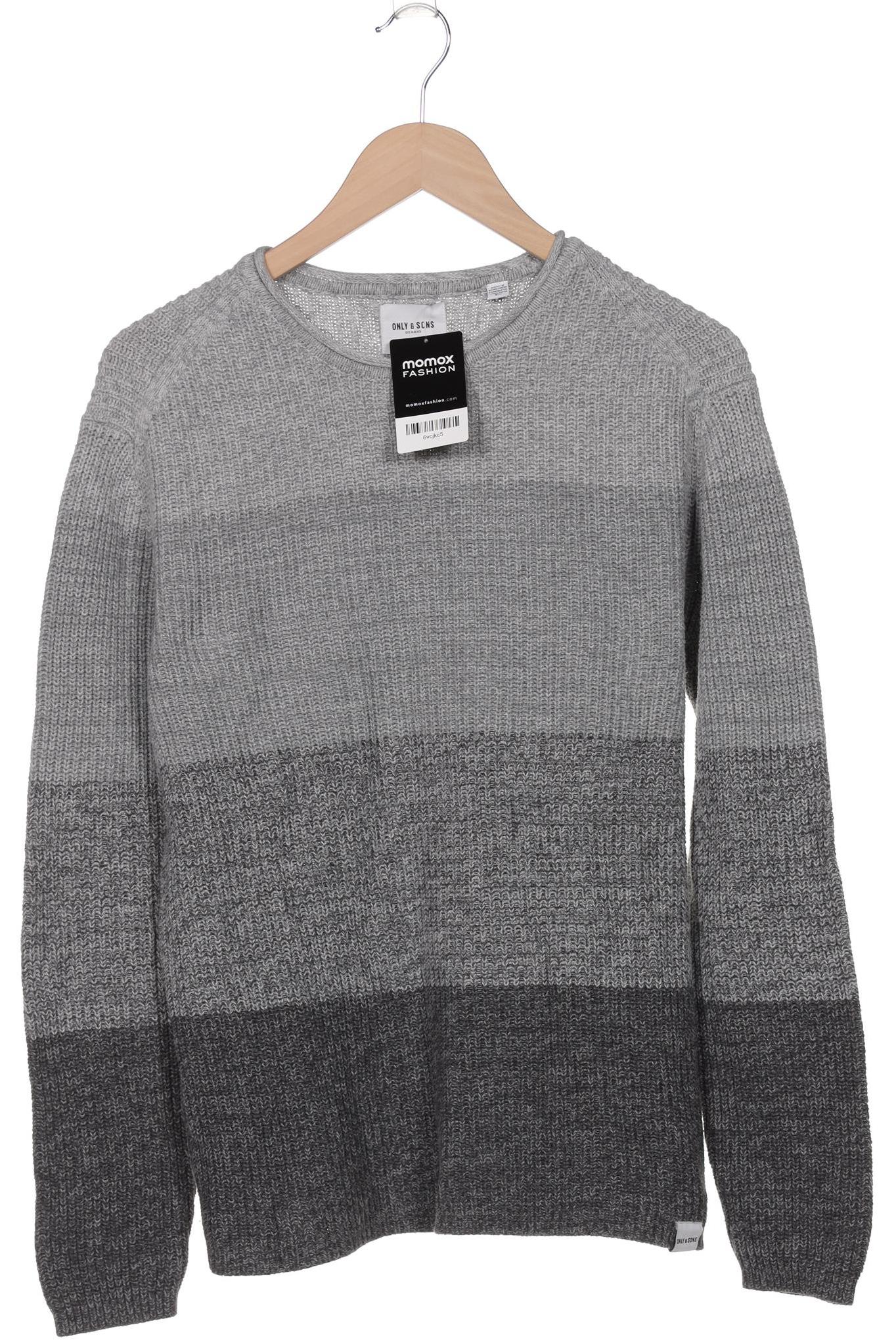 

Only & Sons Herren Pullover, grau, Gr. 46