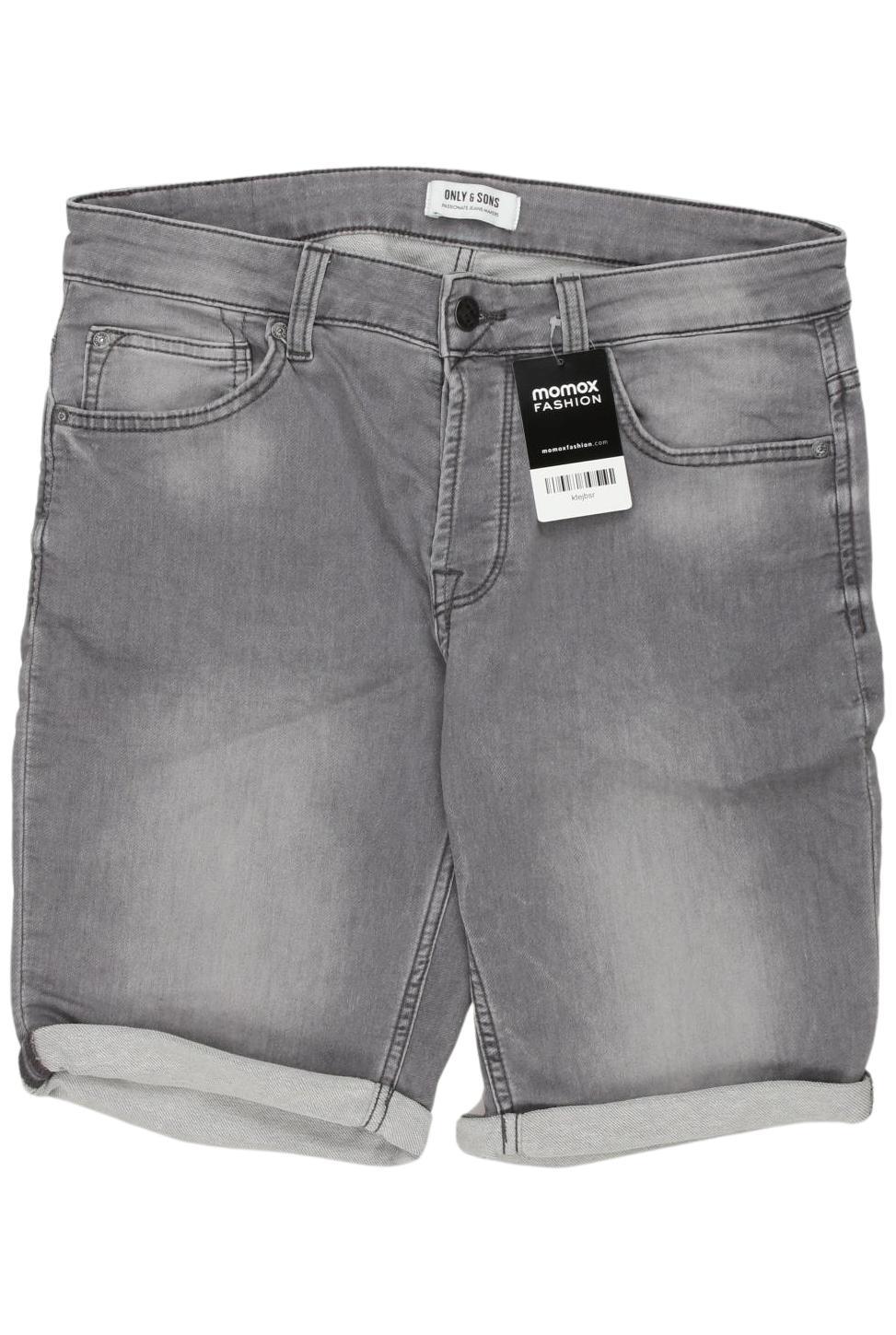 

Only & Sons Herren Shorts, grau, Gr. 52