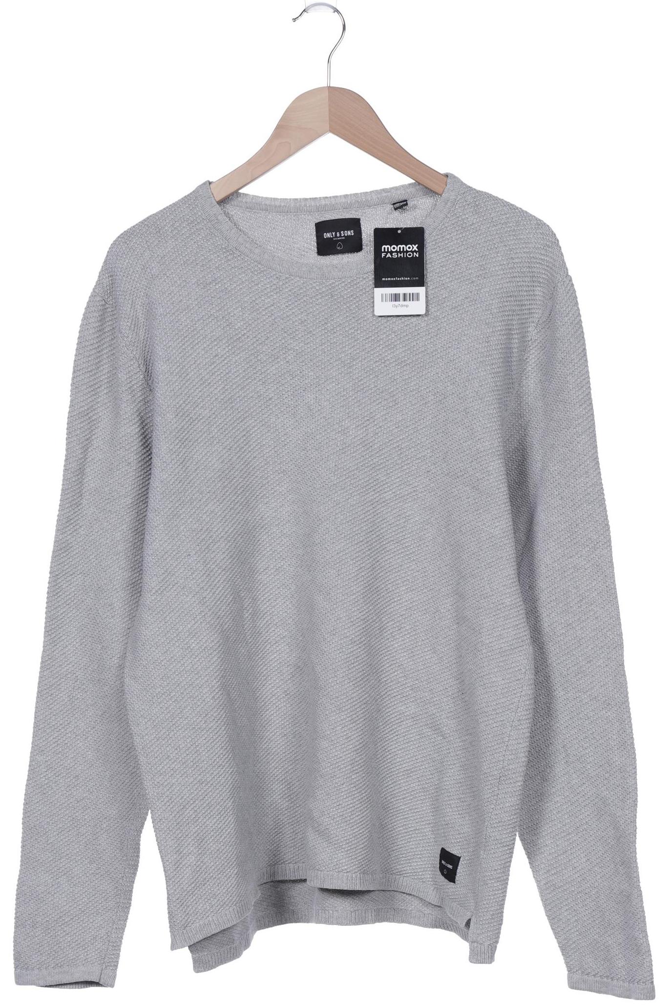 

Only & Sons Herren Pullover, grau, Gr. 56