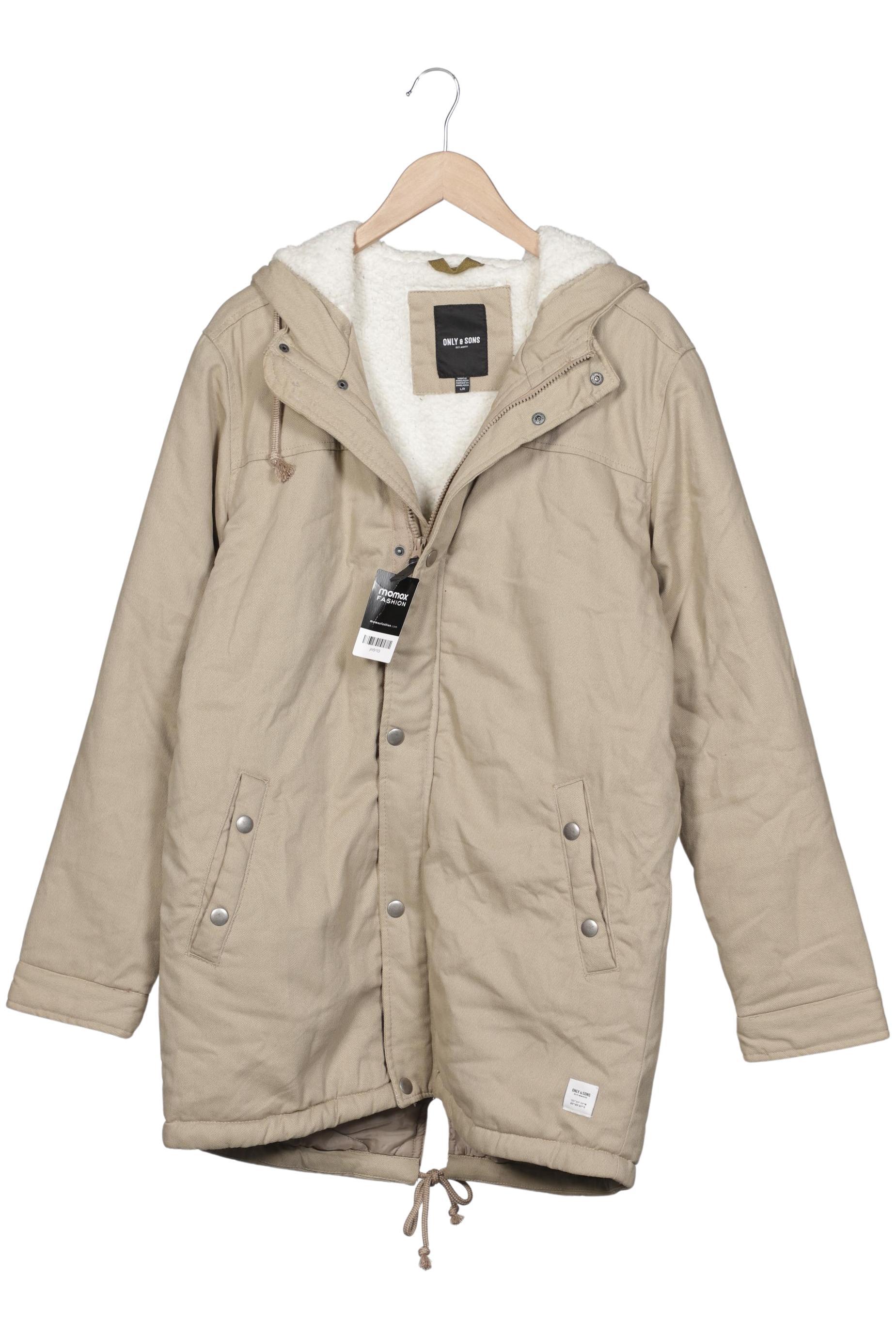 

Only & Sons Herren Mantel, beige, Gr. 52