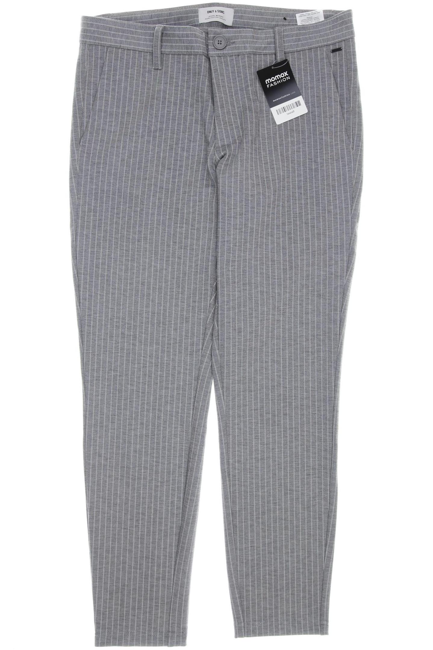 

Only & Sons Herren Stoffhose, grau, Gr. 30