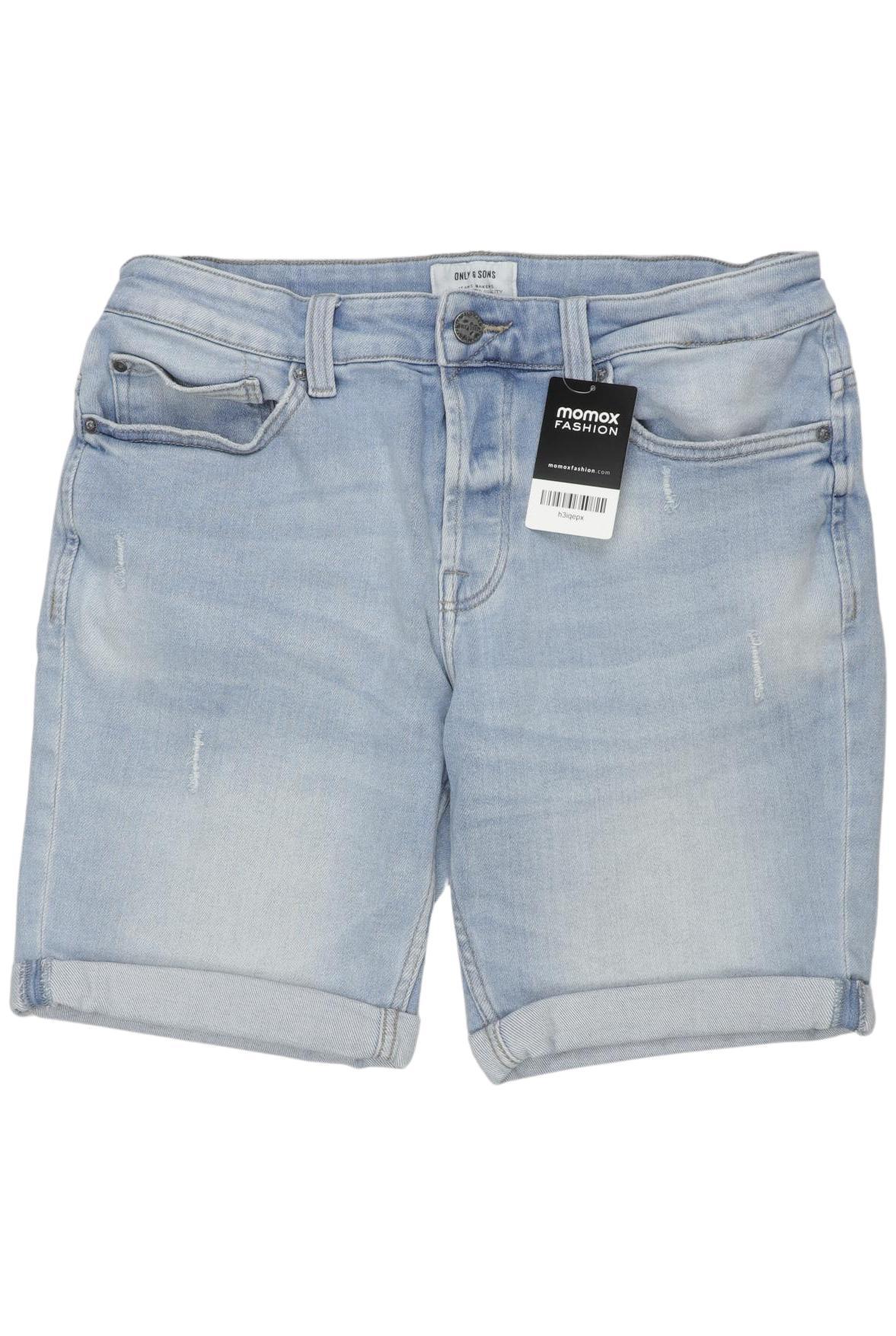 

Only & Sons Herren Shorts, blau, Gr. 32