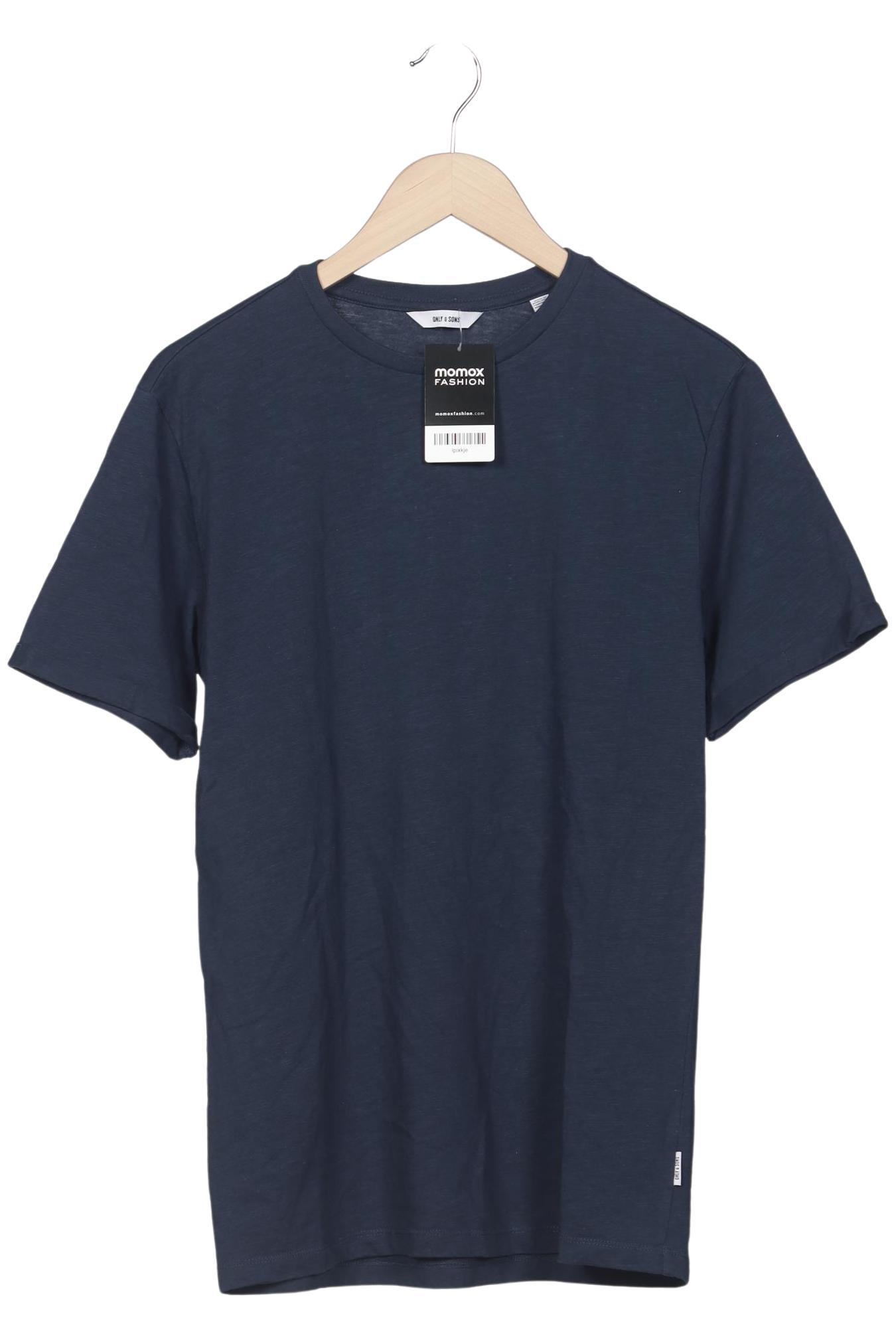 

Only & Sons Herren T-Shirt, marineblau, Gr. 48