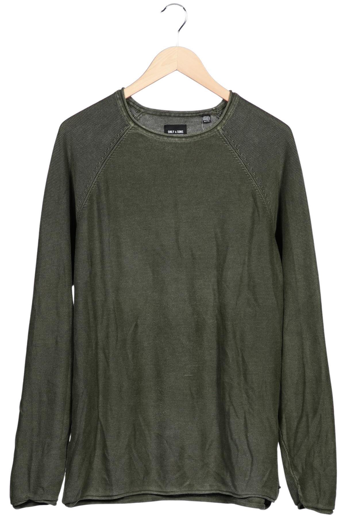 

Only & Sons Herren Pullover, grün, Gr. 54