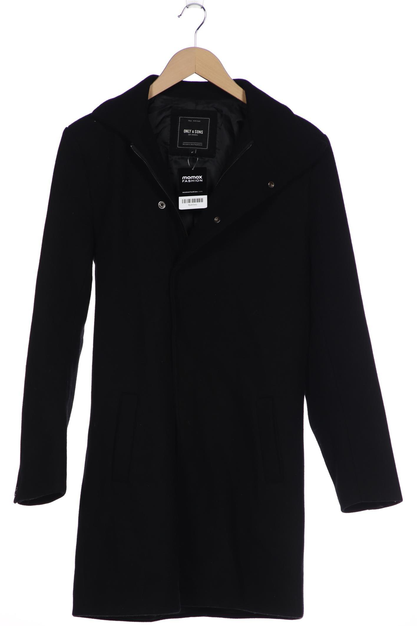 

Only & Sons Herren Mantel, schwarz