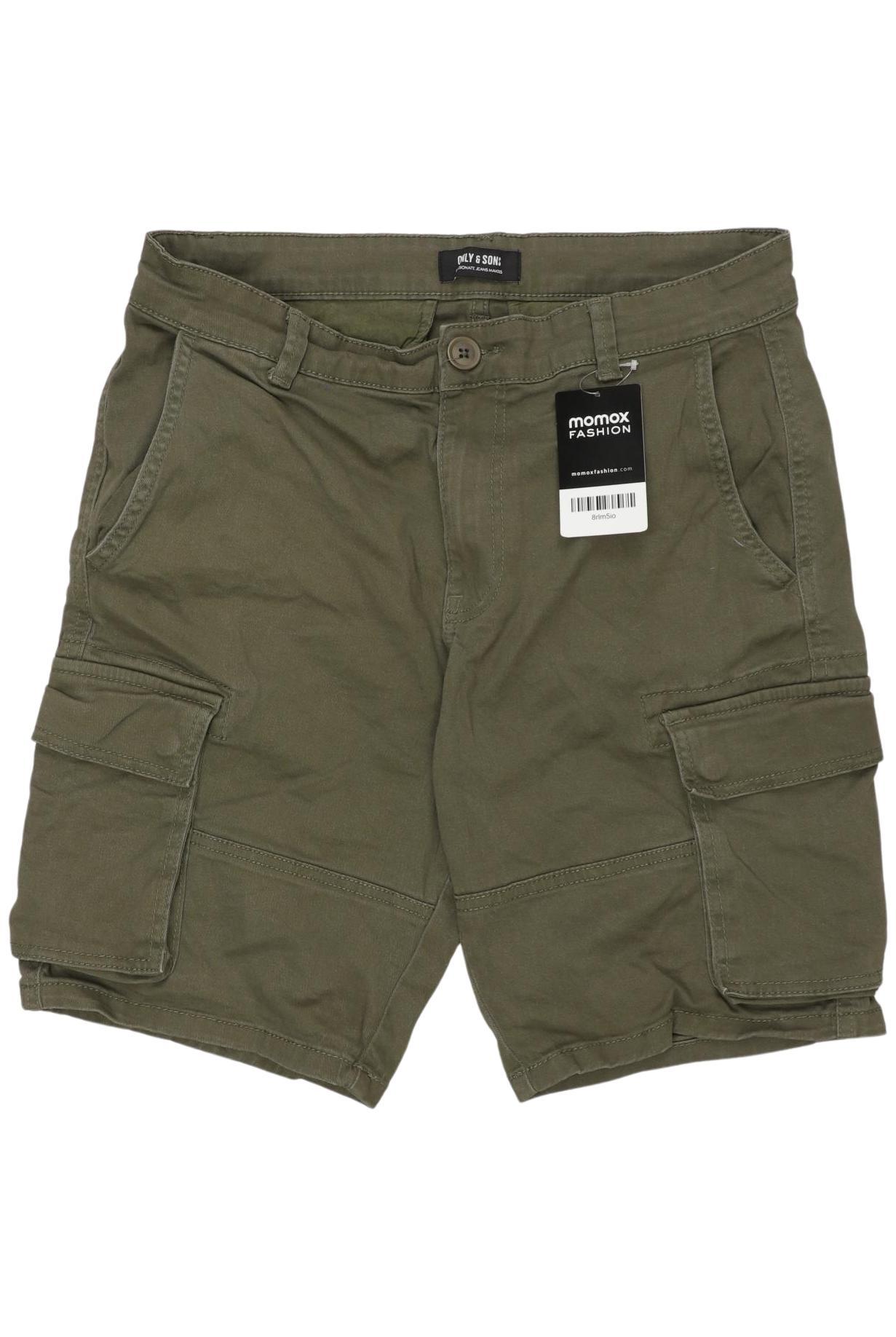

Only & Sons Herren Shorts, grün, Gr. 48
