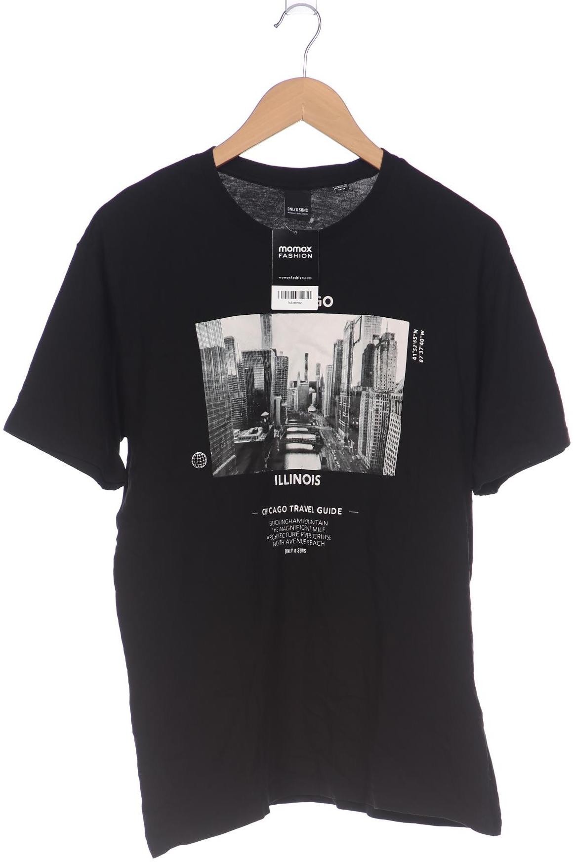 

Only & Sons Herren T-Shirt, schwarz, Gr. 48