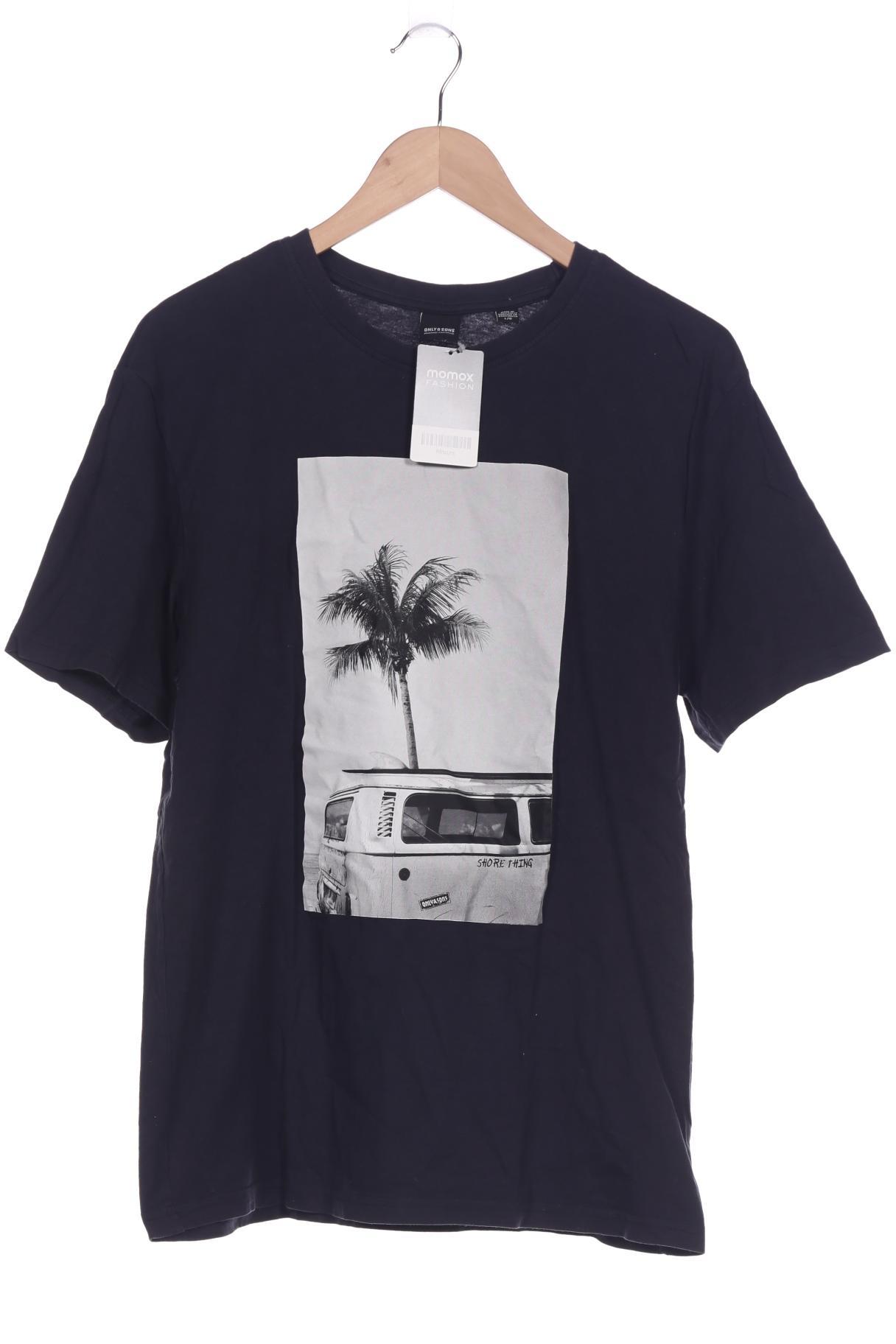 

Only & Sons Herren T-Shirt, marineblau, Gr. 52