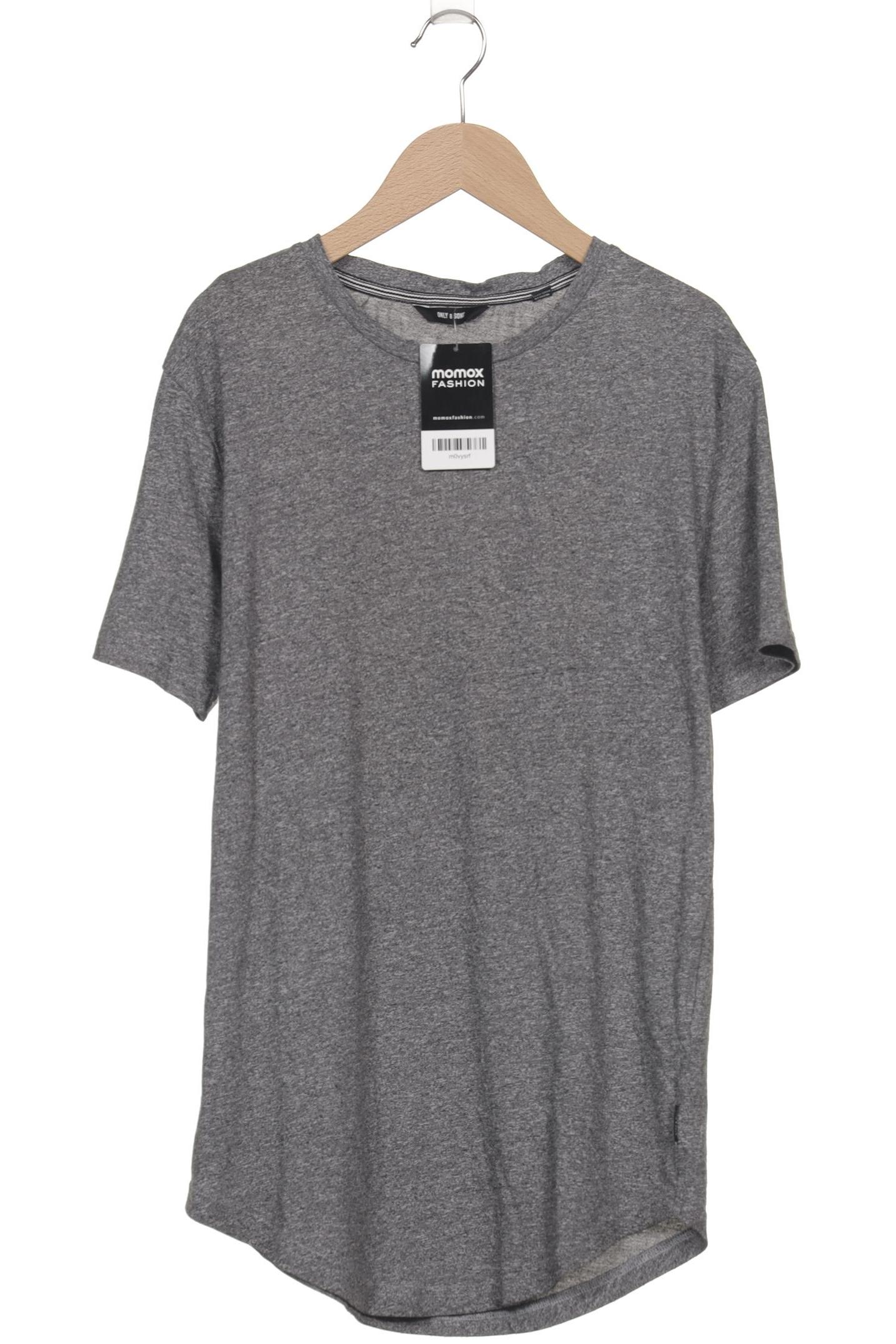 

Only & Sons Herren T-Shirt, grau, Gr. 46