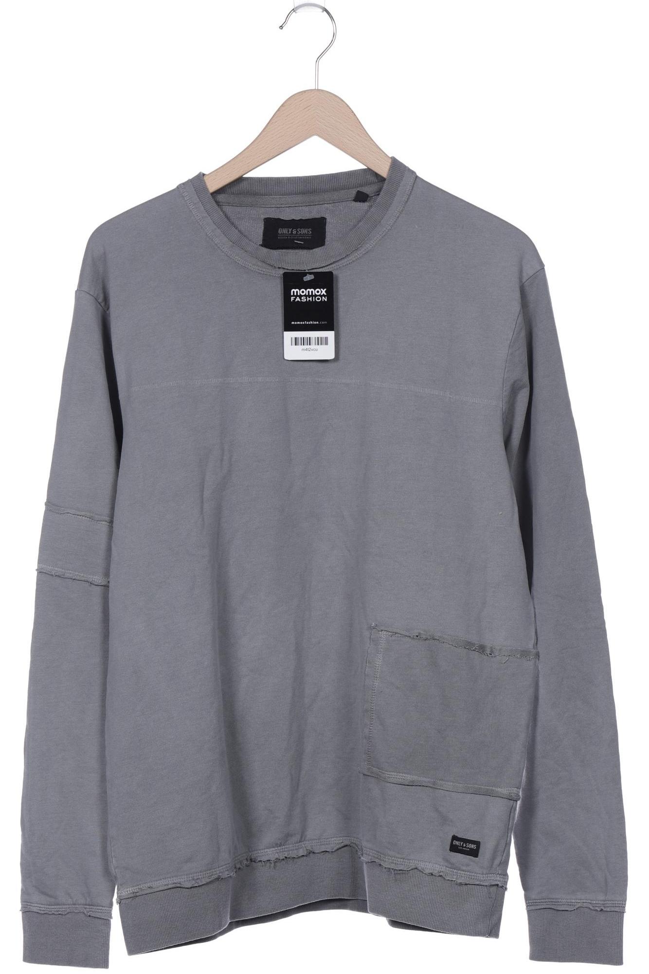 

Only & Sons Herren Sweatshirt, grau, Gr. 54