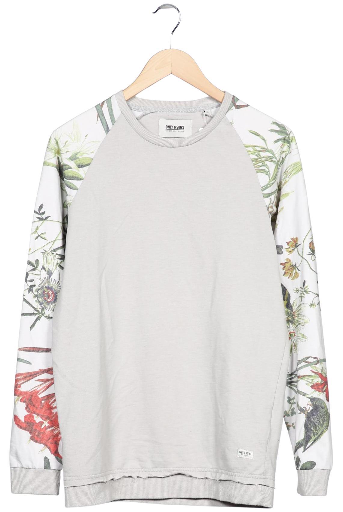 Thumbnail - Only &amp; Sons Herren Sweatshirt, grau, Gr. 48