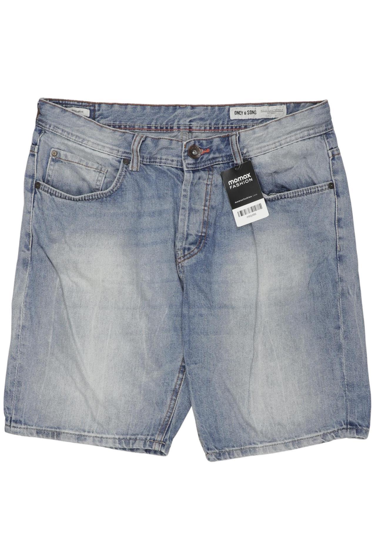 

Only & Sons Herren Shorts, blau, Gr. 31