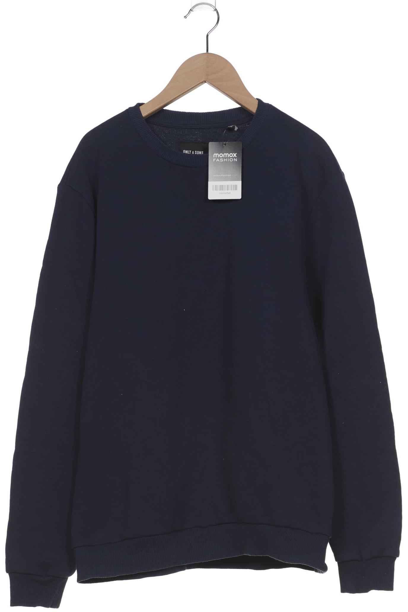 

Only & Sons Herren Sweatshirt, marineblau, Gr. 48