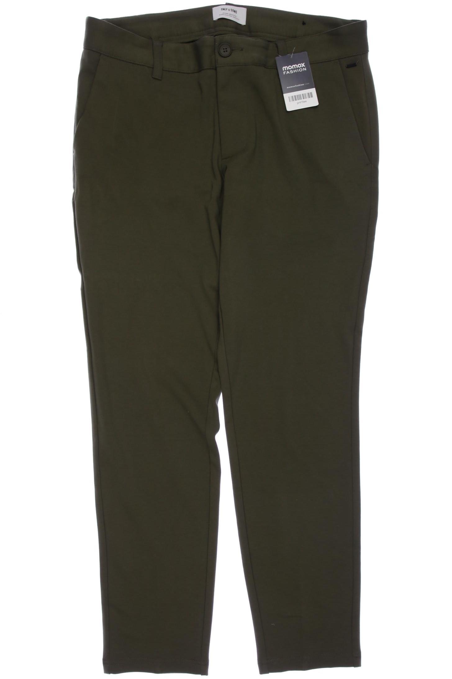 

Only & Sons Herren Stoffhose, grün, Gr. 34