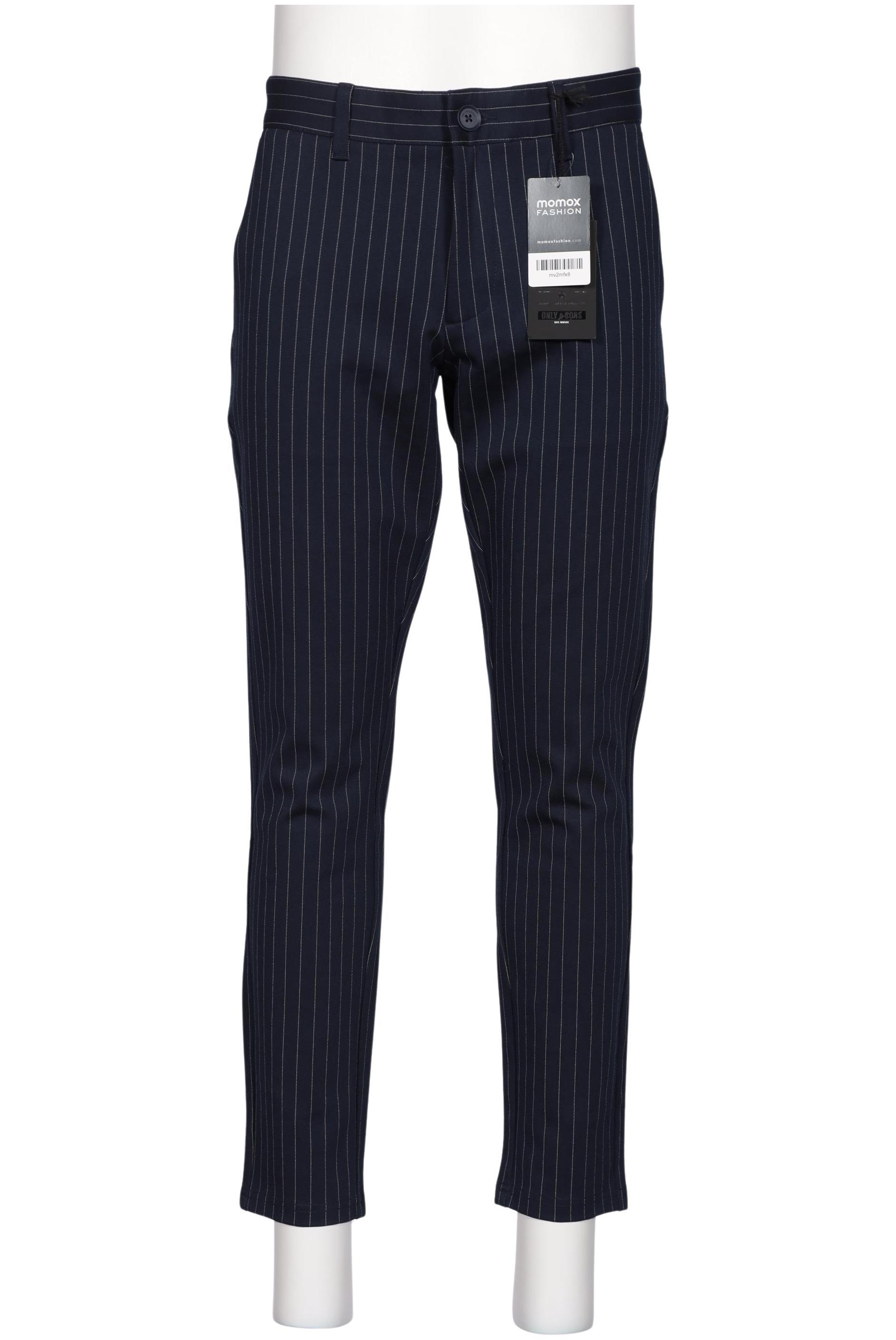 

Only & Sons Herren Stoffhose, marineblau, Gr. 34