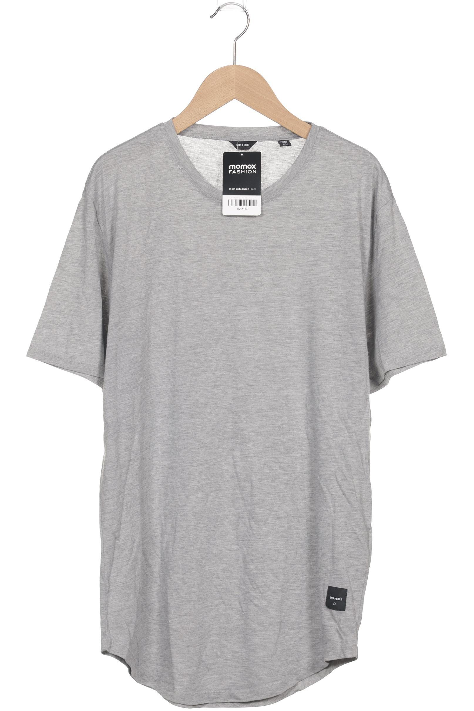 

Only & Sons Herren T-Shirt, grau, Gr. 48