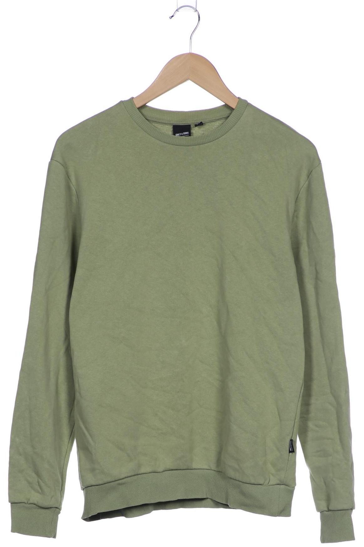 

Only & Sons Herren Sweatshirt, grün, Gr. 48