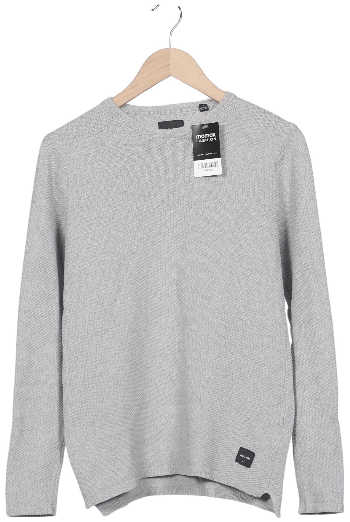 

Only & Sons Herren Pullover, grau, Gr. 46