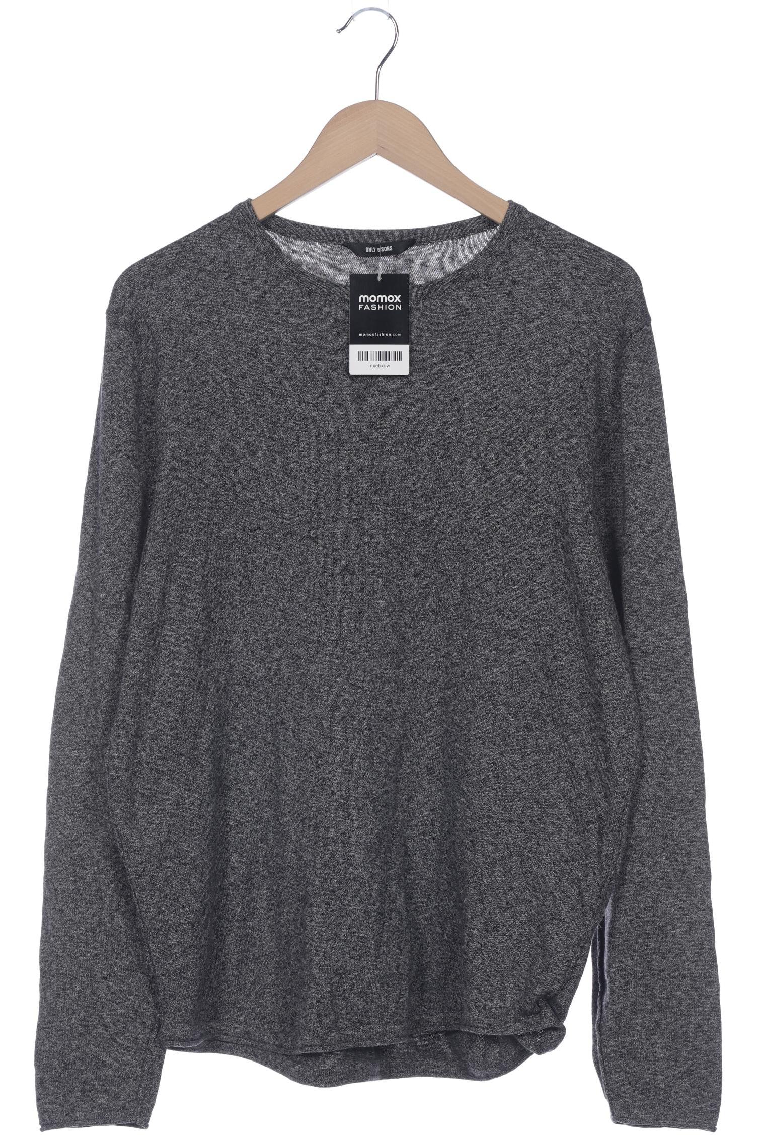 

Only & Sons Herren Pullover, grau, Gr. 54