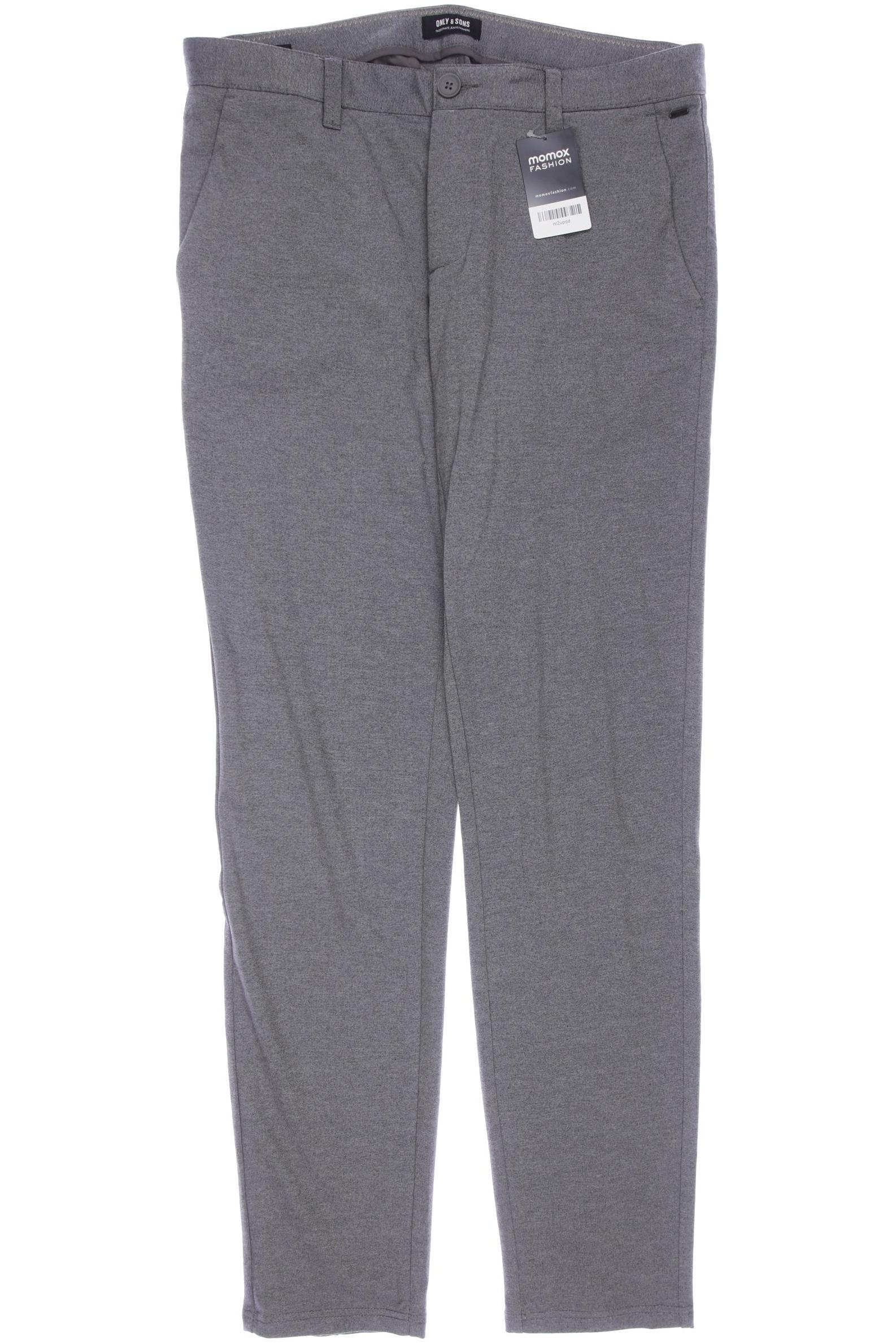 

Only & Sons Herren Stoffhose, grau, Gr. 34