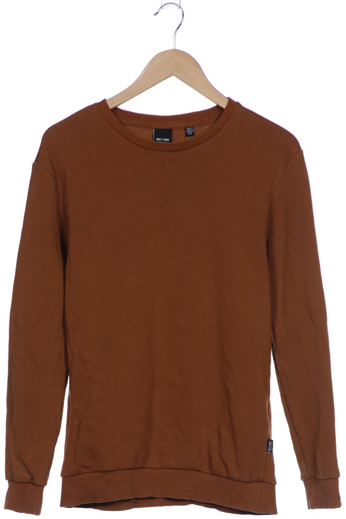 

Only & Sons Herren Sweatshirt, braun, Gr. 48