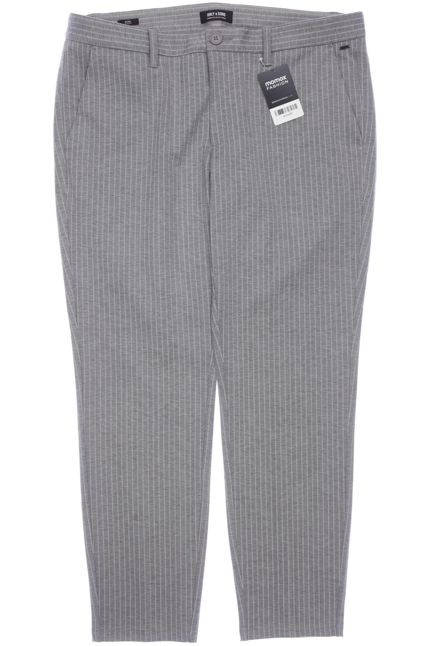 

Only & Sons Herren Stoffhose, grau, Gr. 36