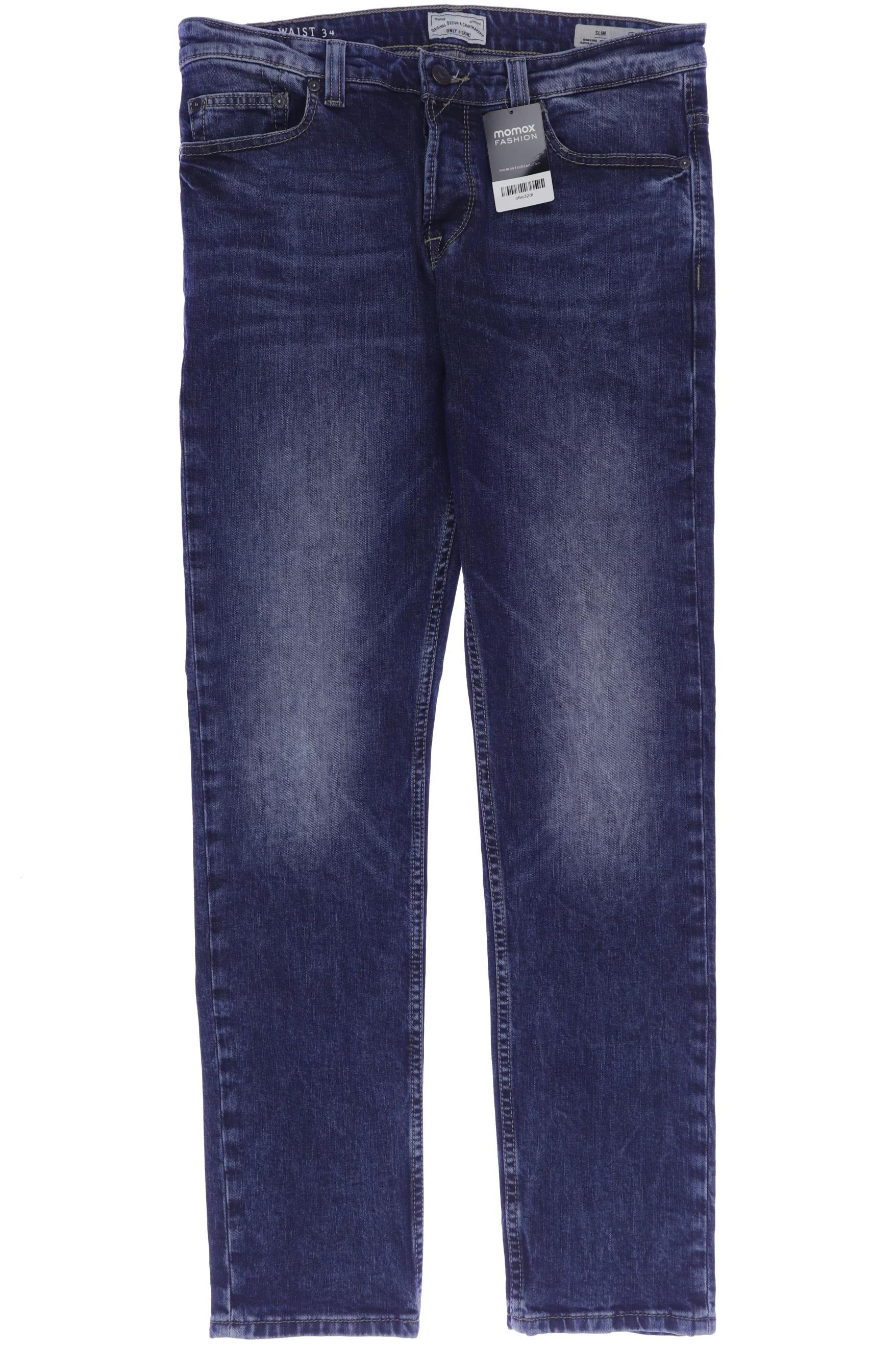 

Only & Sons Herren Jeans, marineblau, Gr. 34