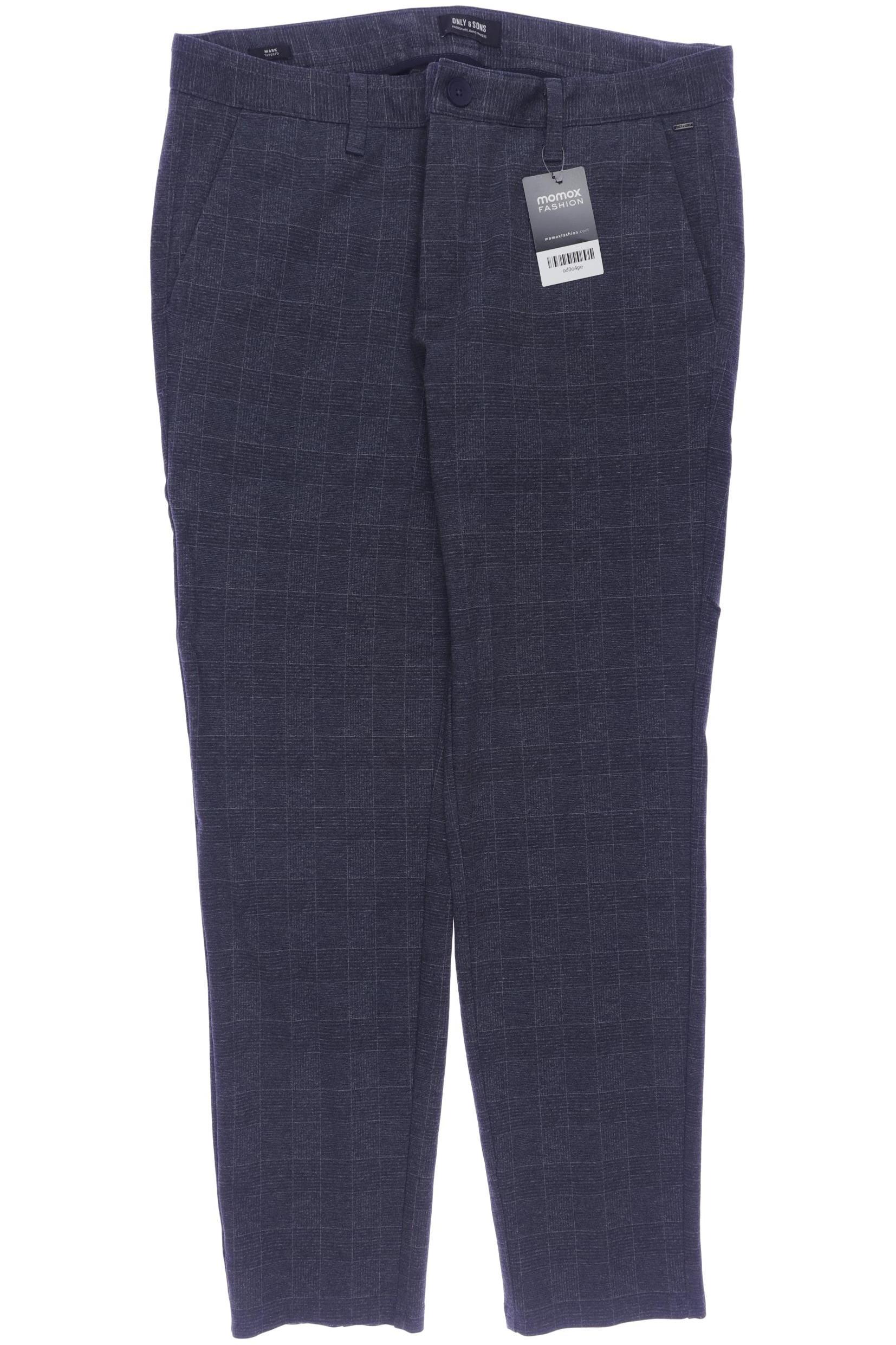 

Only & Sons Herren Stoffhose, marineblau, Gr. 36