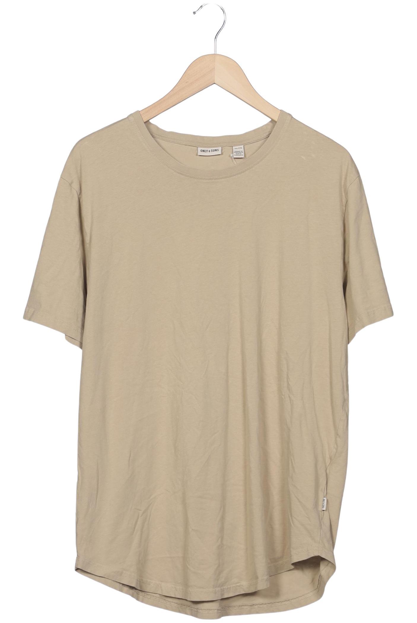 

Only & Sons Herren T-Shirt, beige, Gr. 56