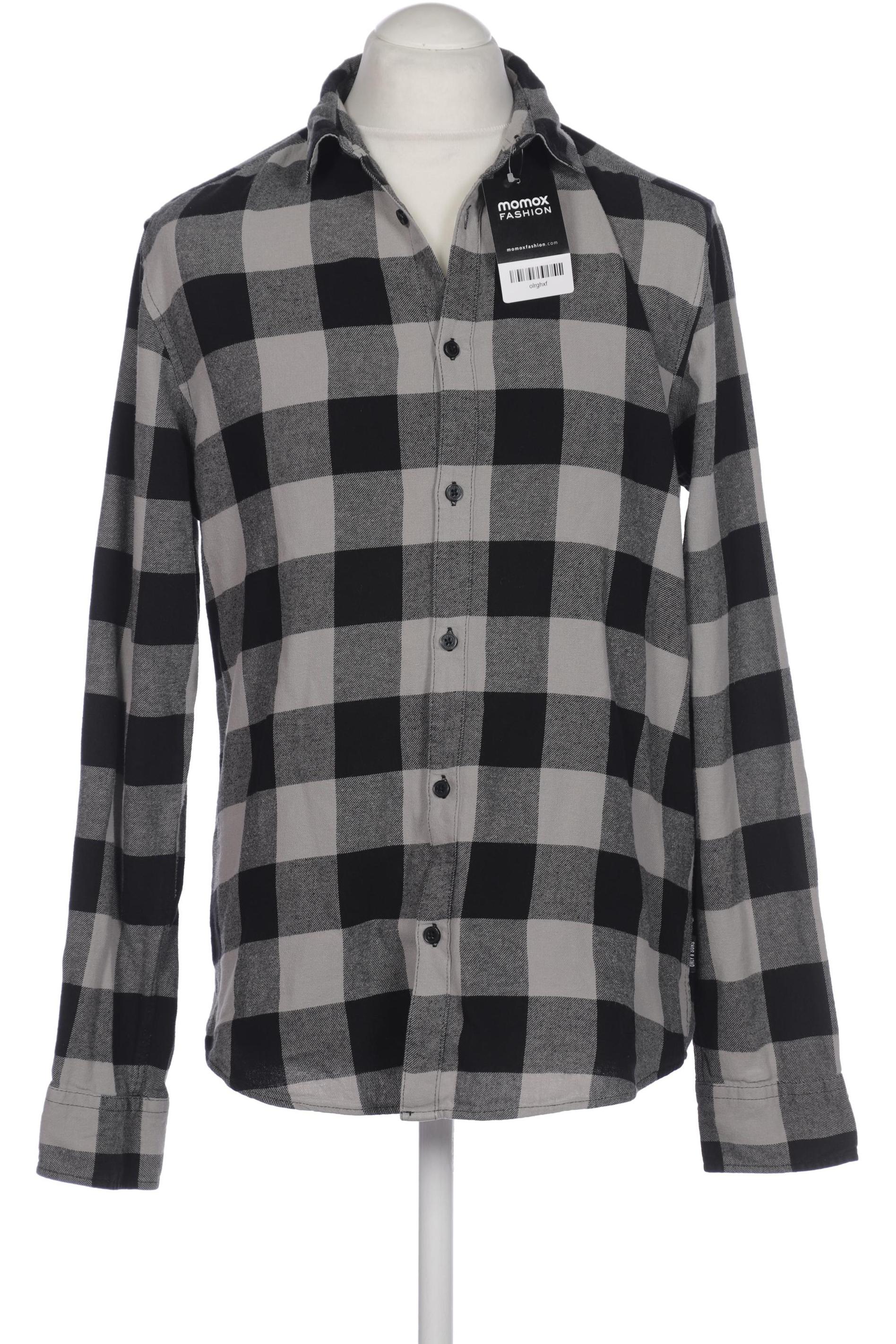 

Only & Sons Herren Hemd, grau, Gr. 52