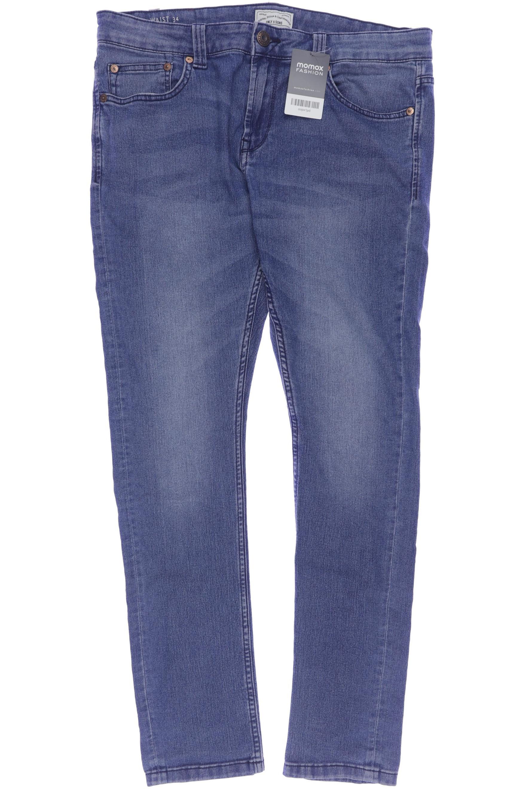 

Only & Sons Herren Jeans, blau, Gr. 34