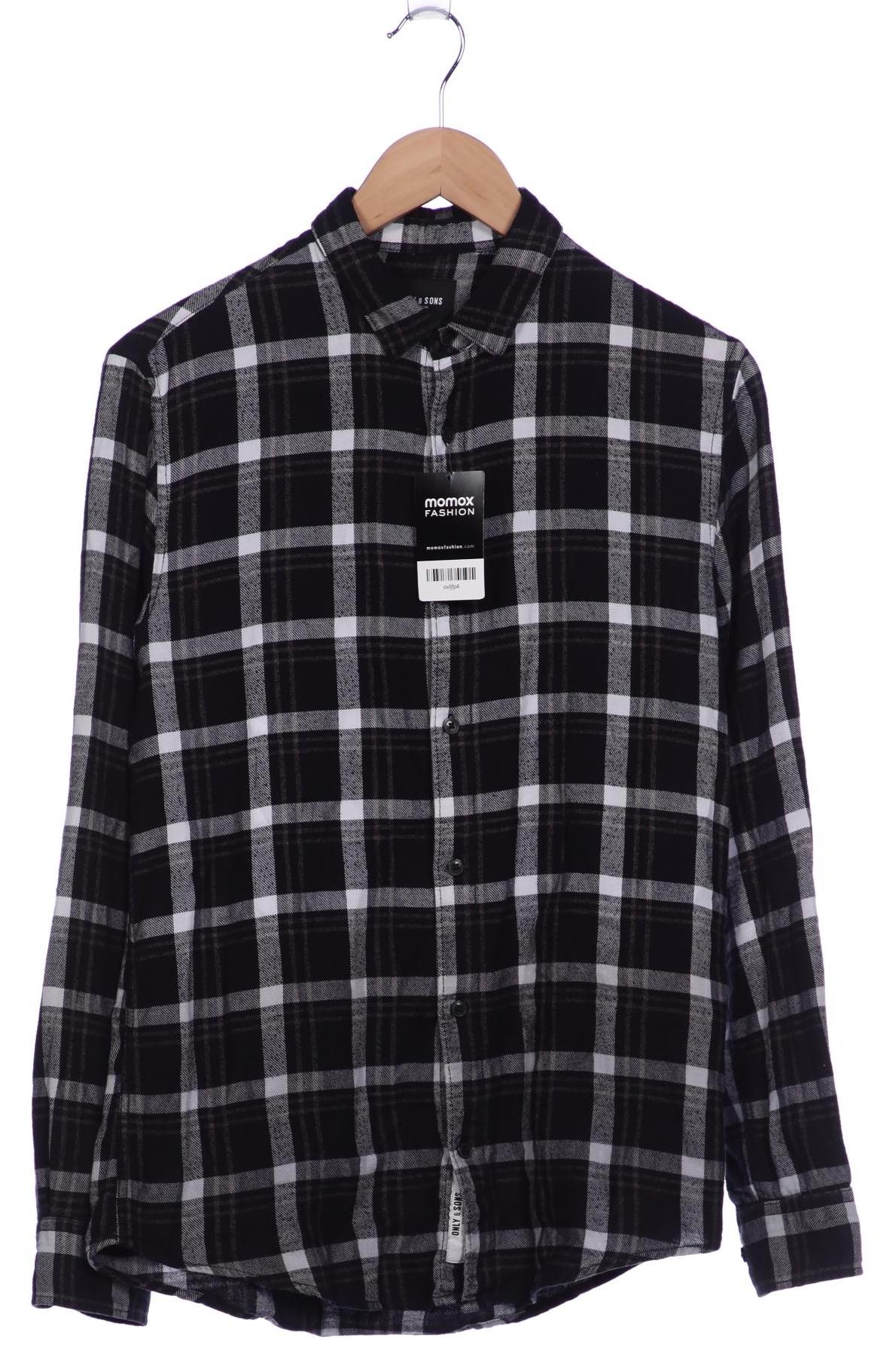 

Only & Sons Herren Hemd, schwarz, Gr. 46