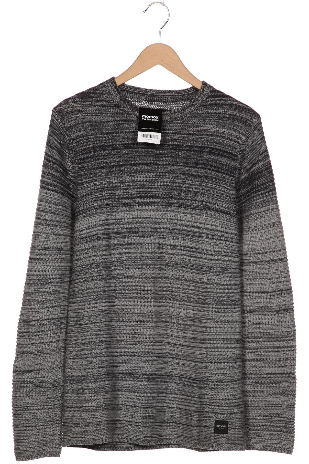 

Only & Sons Herren Pullover, grau, Gr. 46