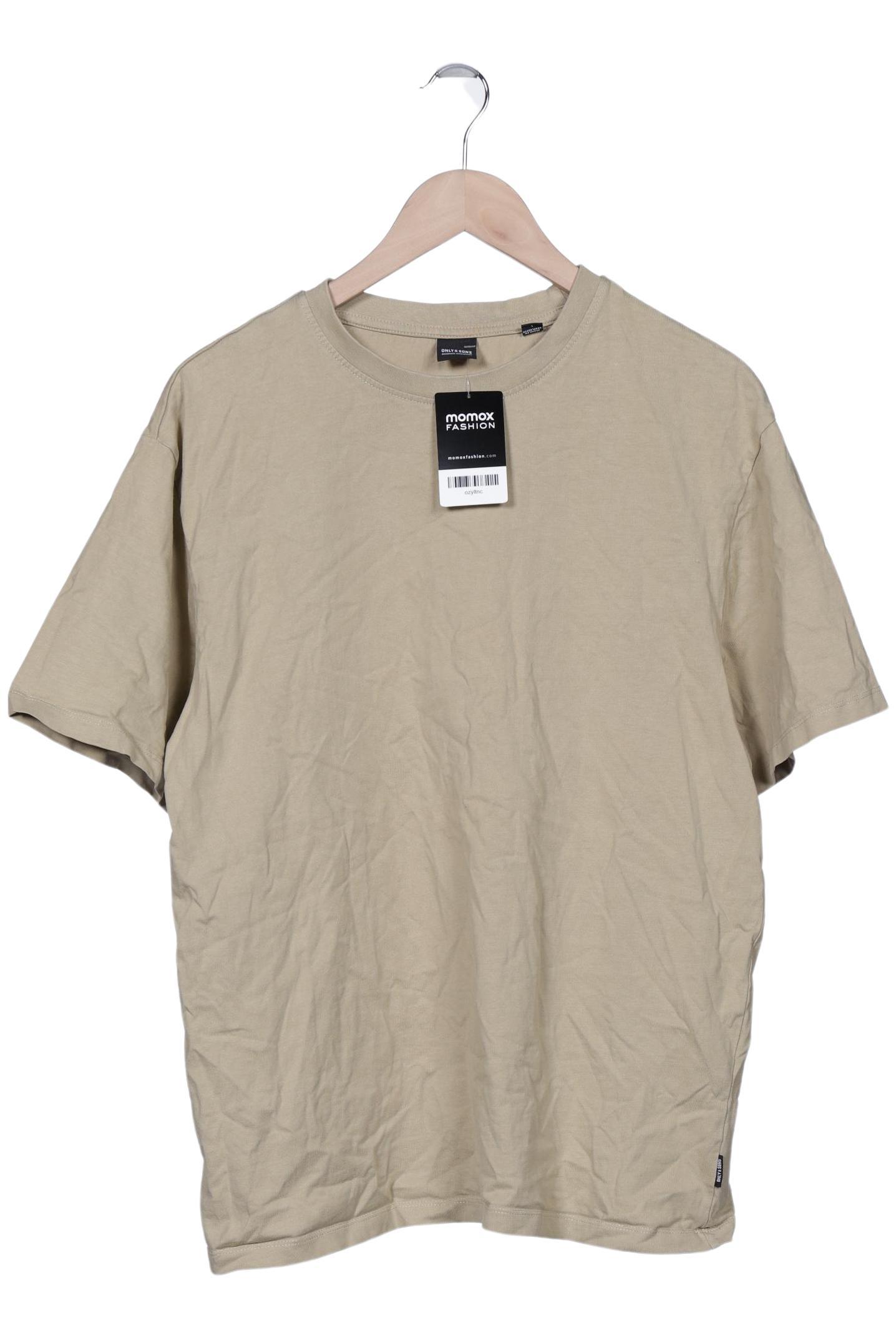 

Only & Sons Herren T-Shirt, beige, Gr. 52