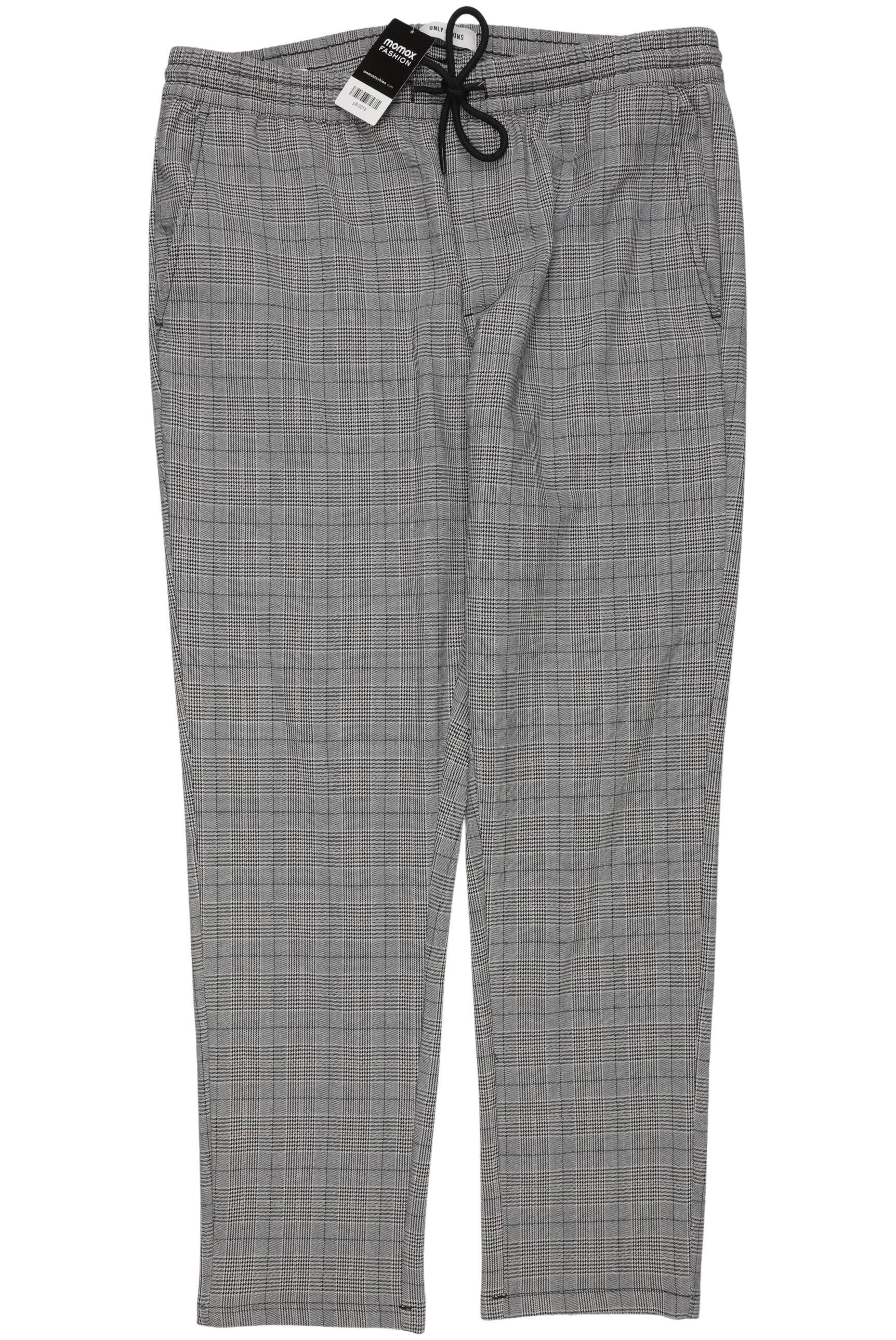 

Only & Sons Herren Stoffhose, grau, Gr. 0