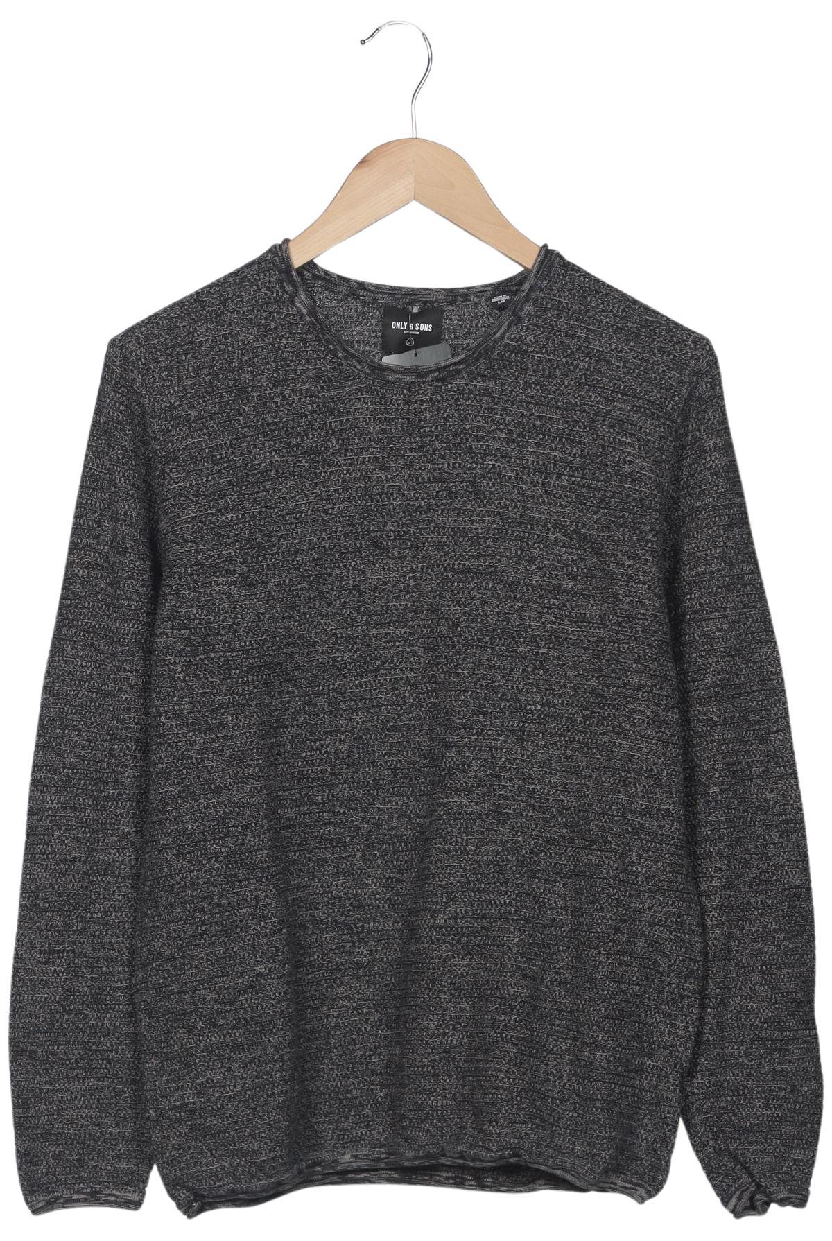 

Only & Sons Herren Pullover, grau, Gr. 52