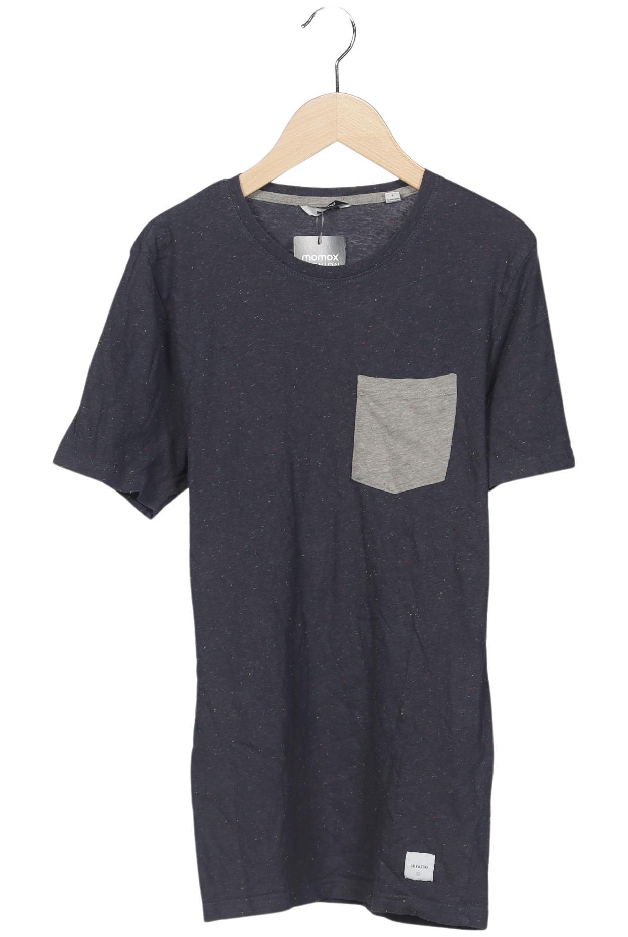 

Only & Sons Herren T-Shirt, marineblau, Gr. 46