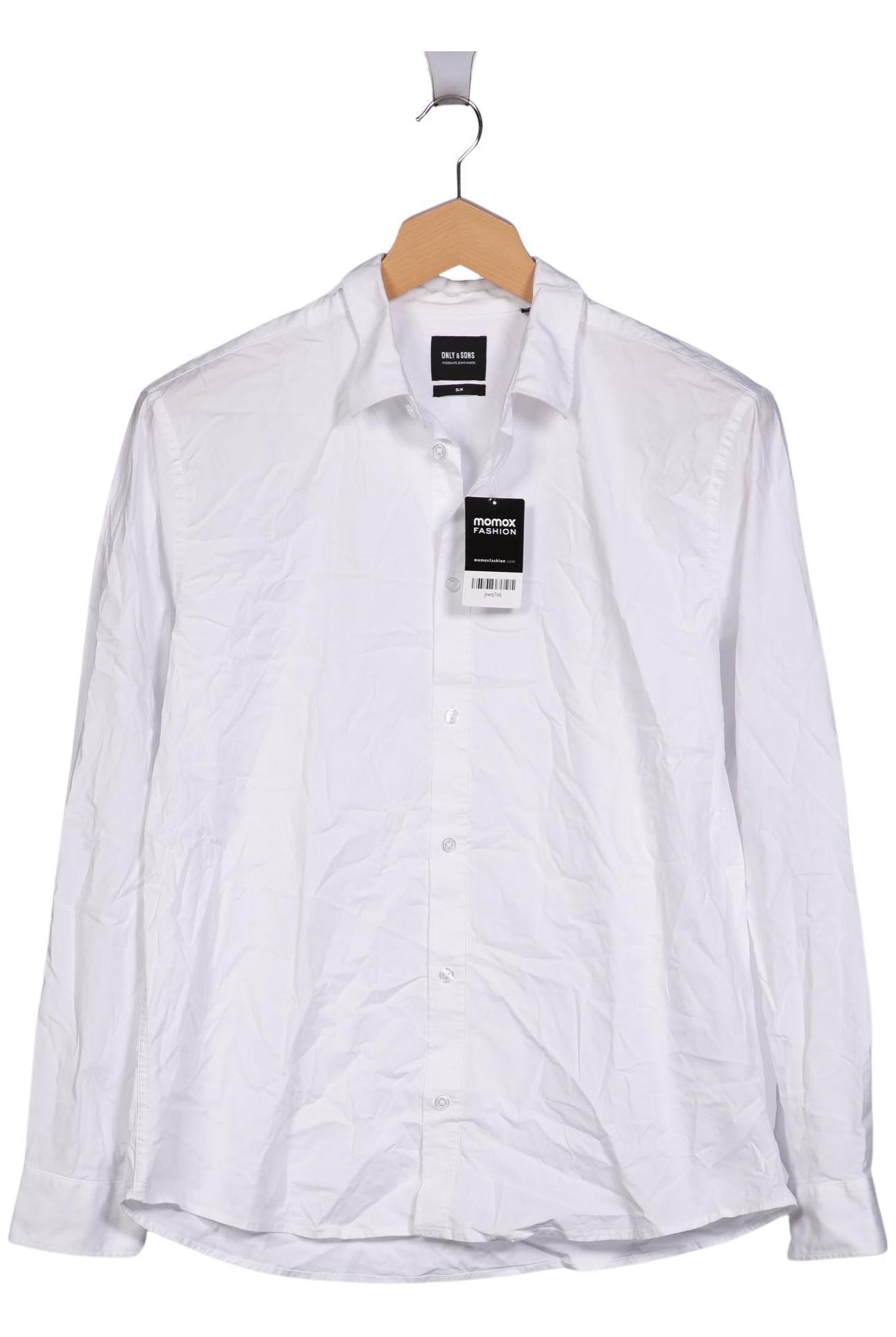 

Only & Sons Herren Hemd, weiß, Gr. 56