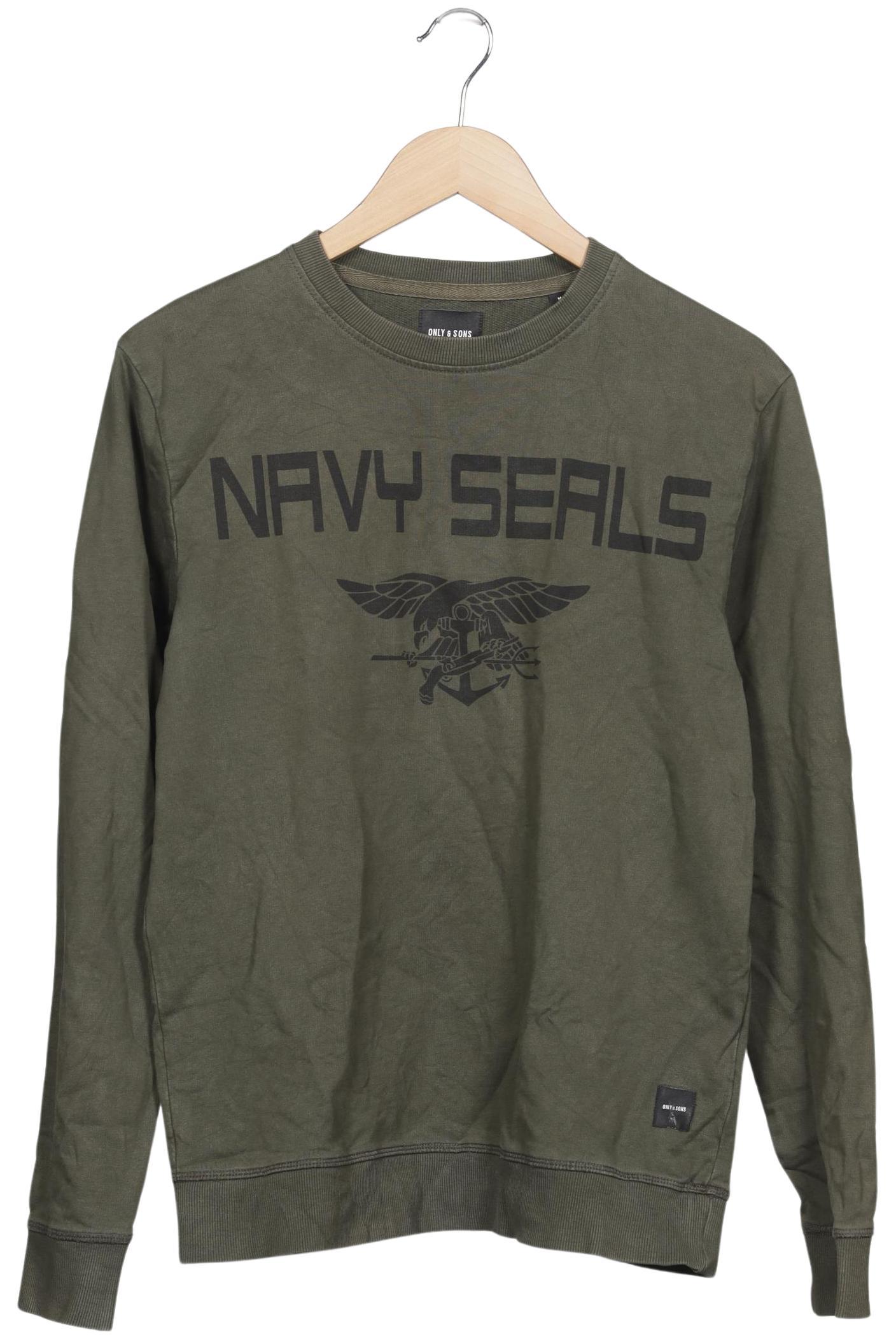 

Only & Sons Herren Sweatshirt, grün, Gr. 48