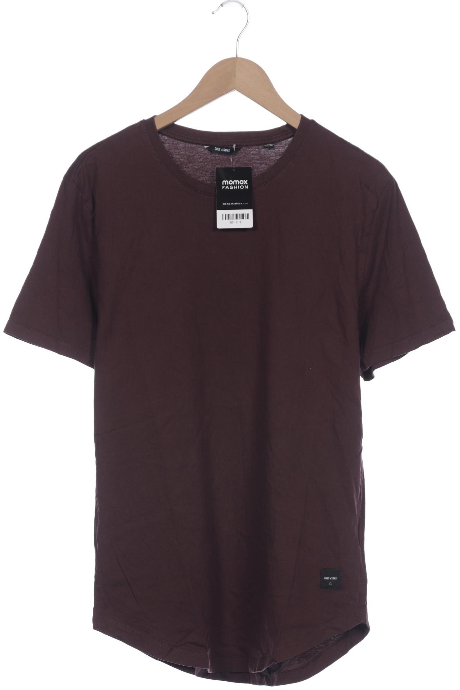 

Only & Sons Herren T-Shirt, braun, Gr. 54